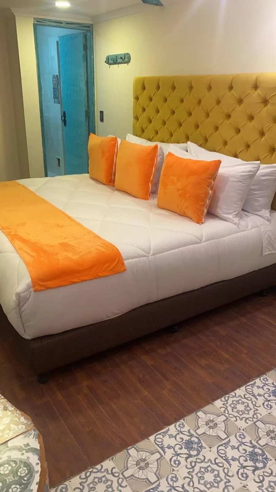 Bed in Hotel Casa Antigua