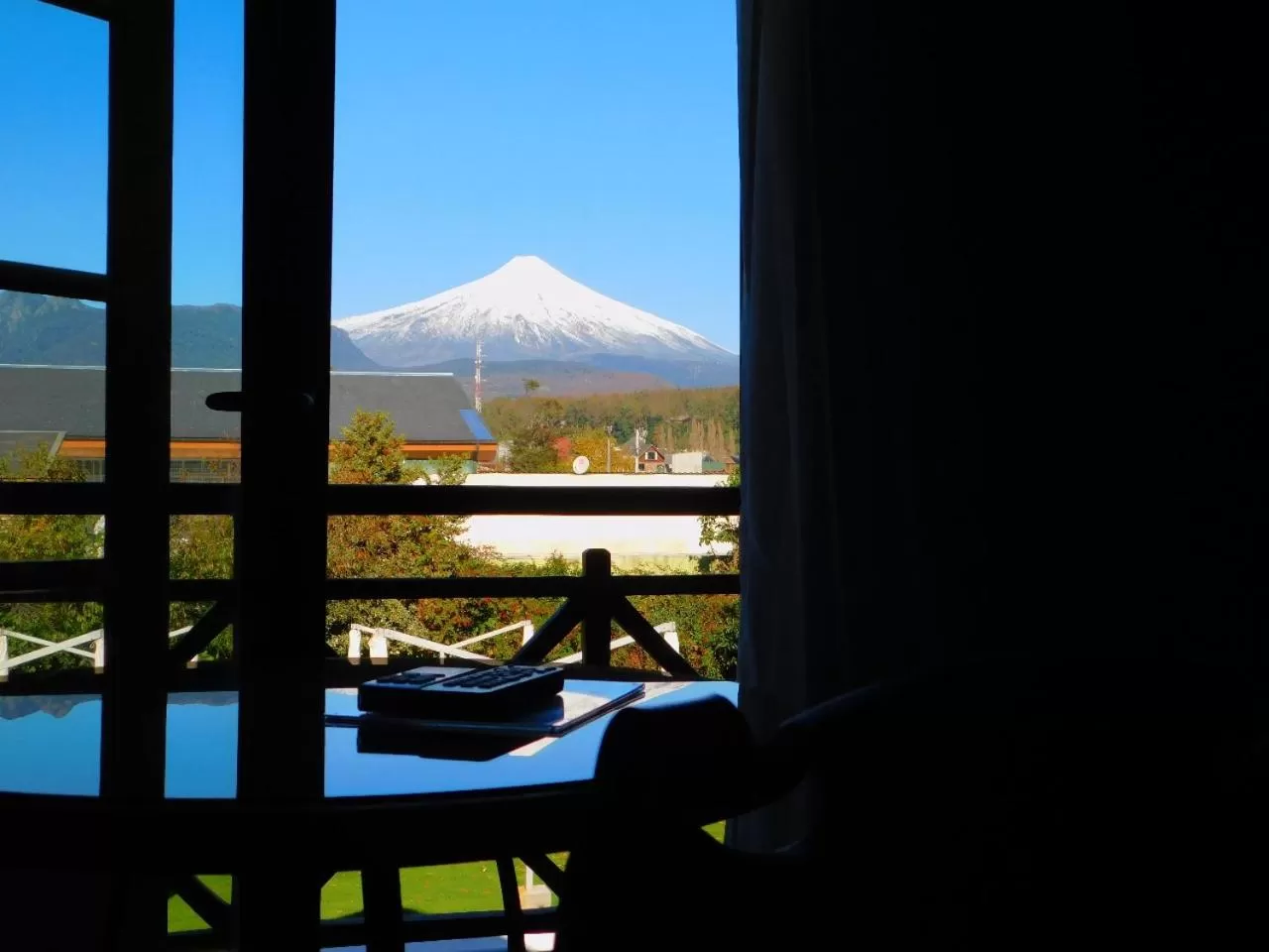 View (from property/room), Mountain View in Hotel Inti Kuyen Plaza