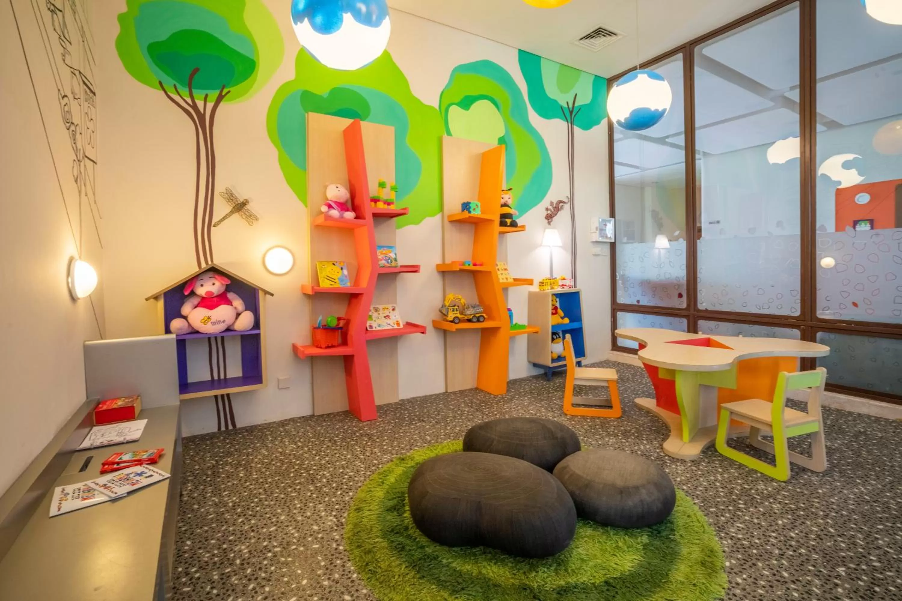 Children play ground in Grand Livio Kuta Hotel