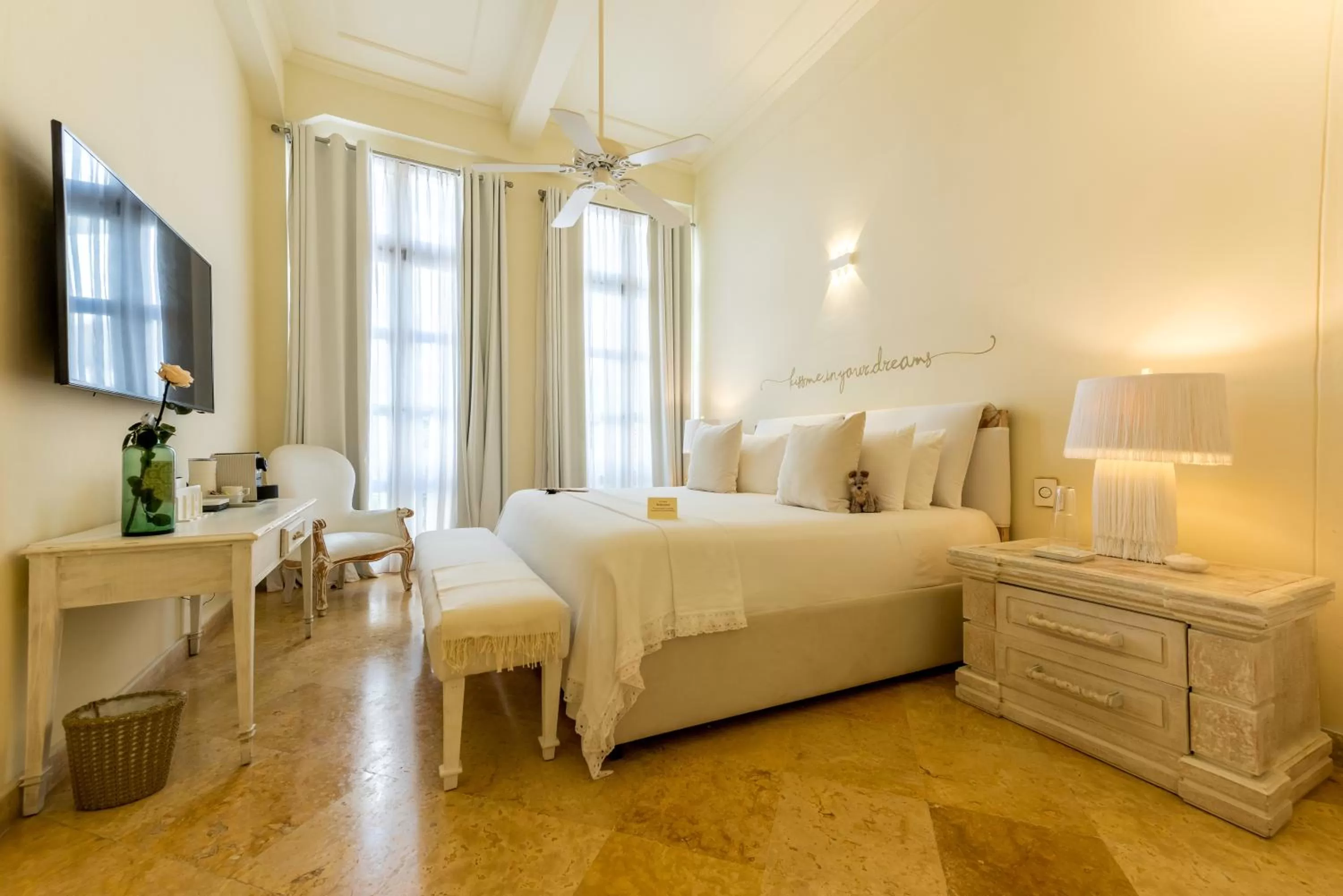 Bed in Casa Diluca Cartagena Hotel Boutique