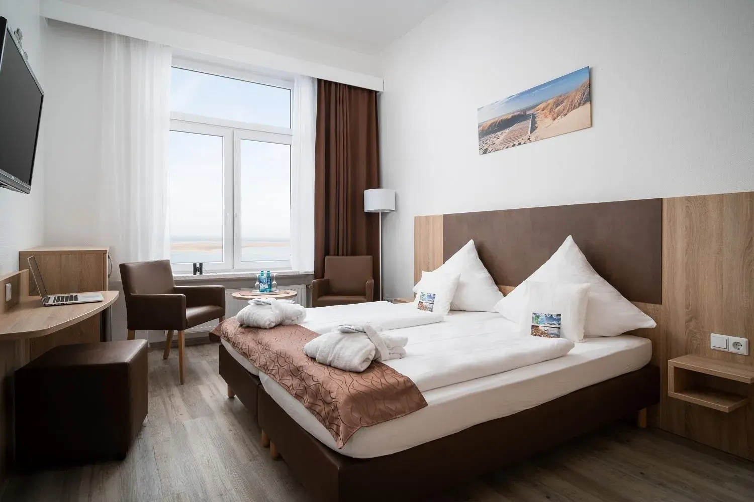 Superior Double Room with Sea View - single occupancy in Nordsee Hotel Borkum Superior Double Room with Sea View - single occupancy in Nordsee Hotel Borkum