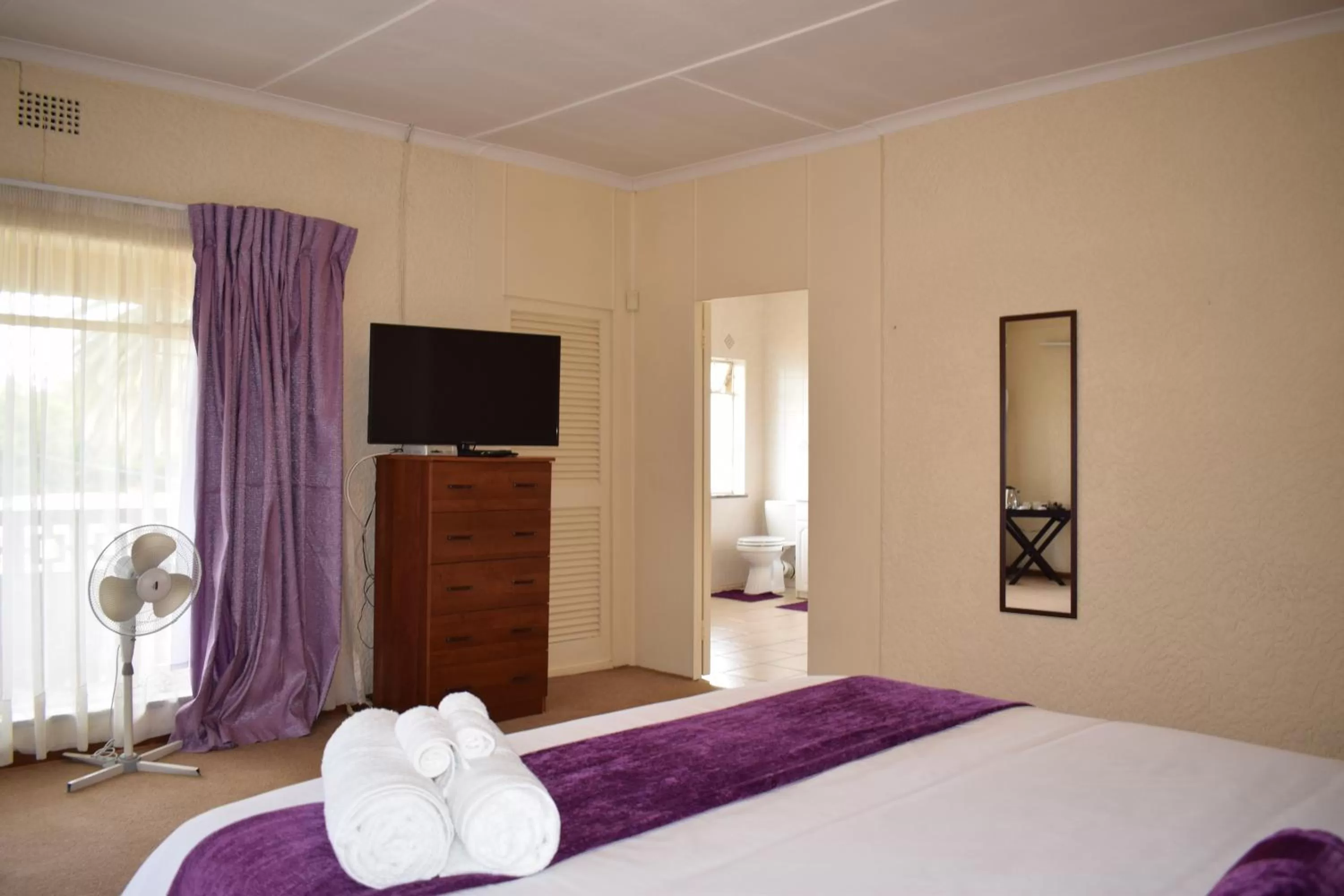 Bed in Moye Guest House