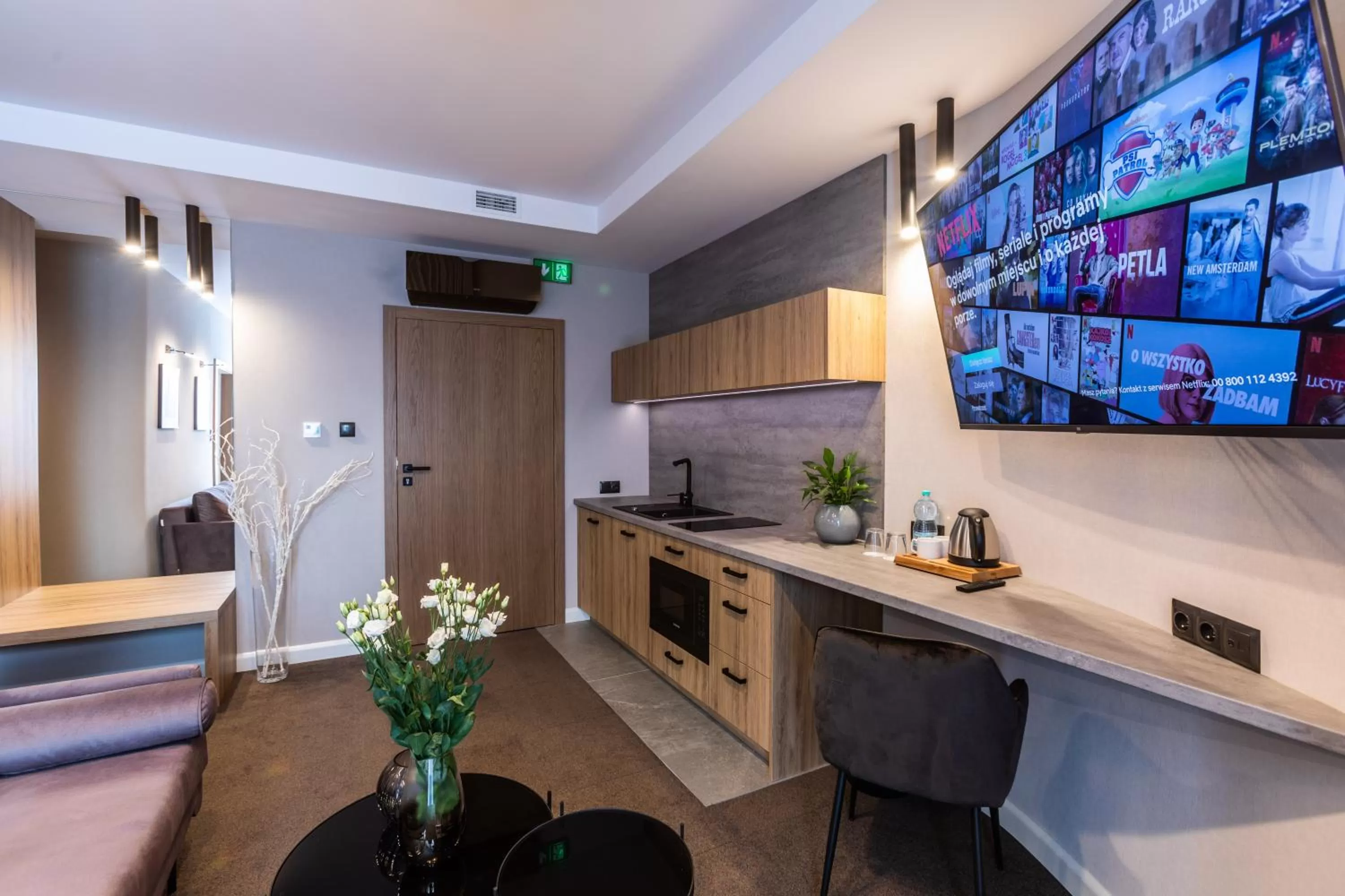 TV and multimedia in Apartamenty Green Place