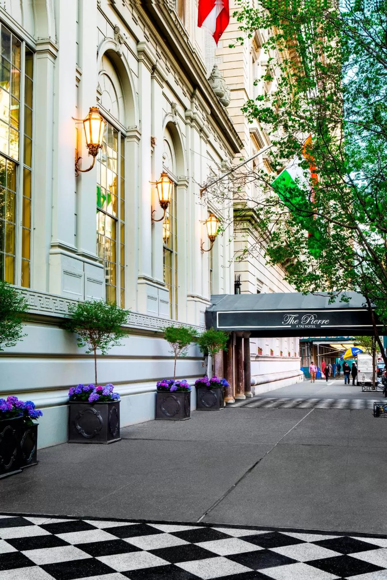 Facade/entrance in The Pierre, A Taj Hotel, New York