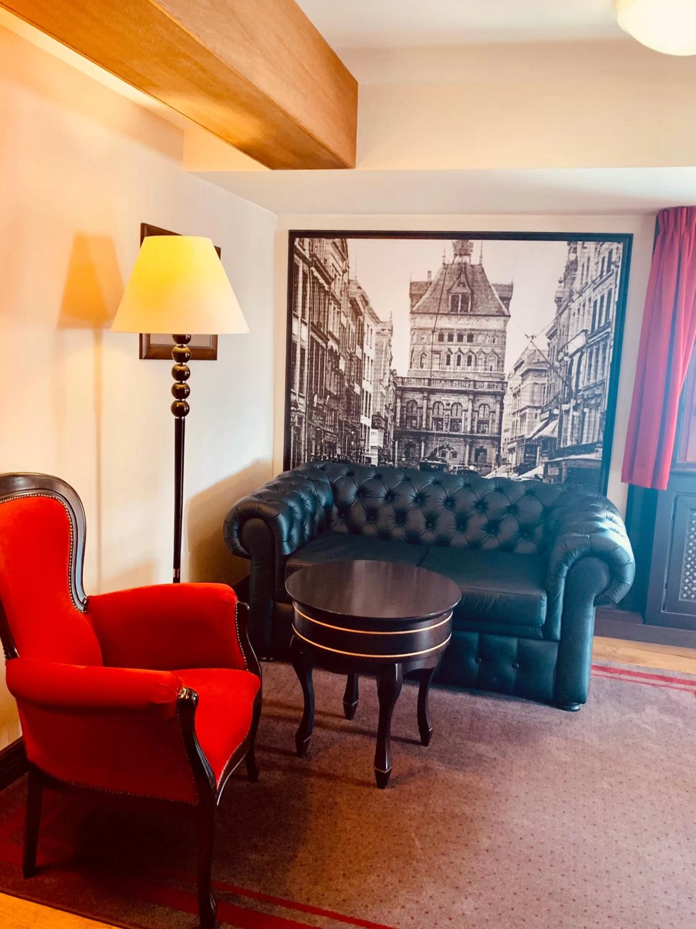Seating area in Hotel Gdańsk Boutique