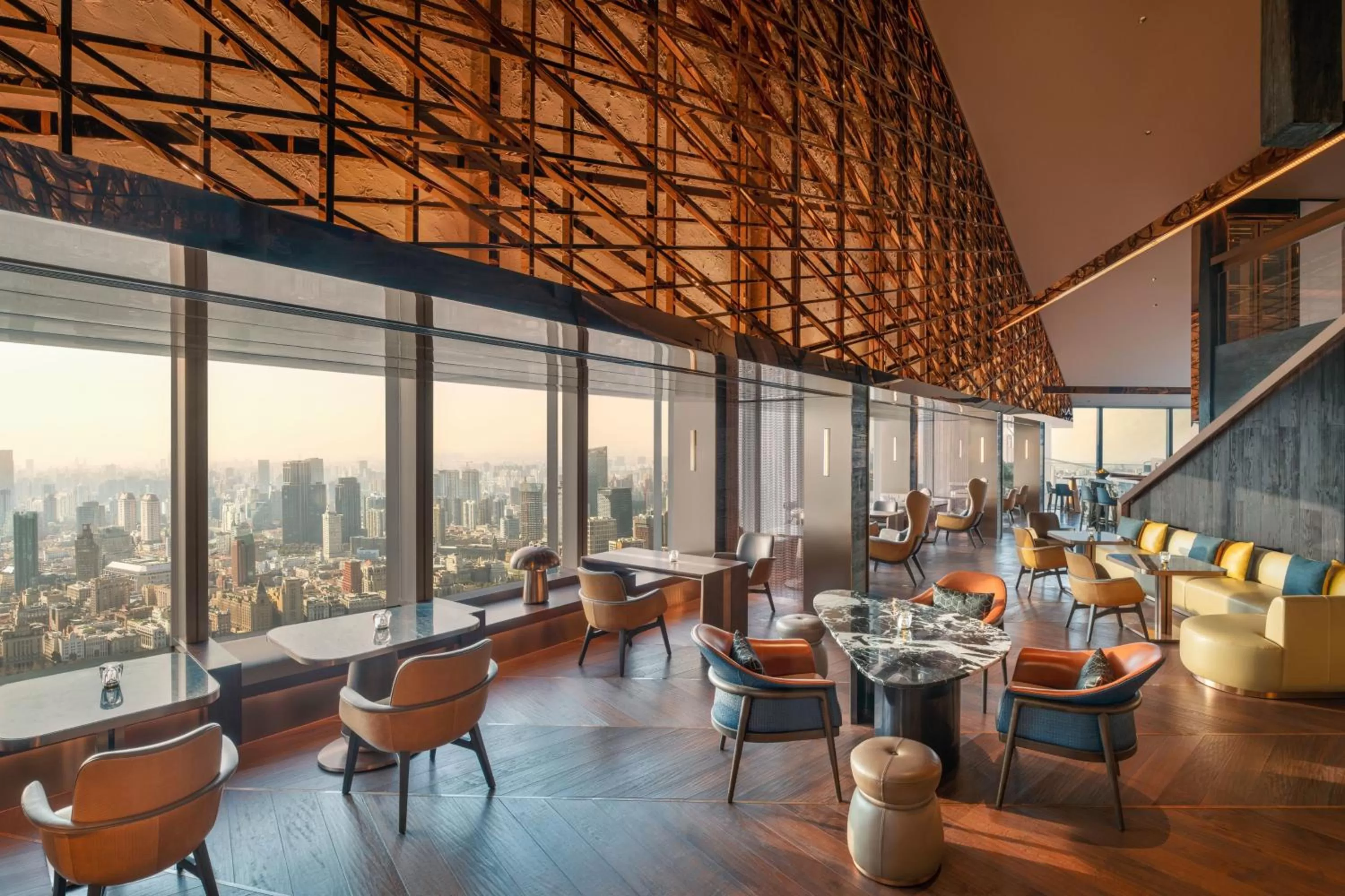 Restaurant/places to eat in The Ritz-Carlton Shanghai, Pudong
