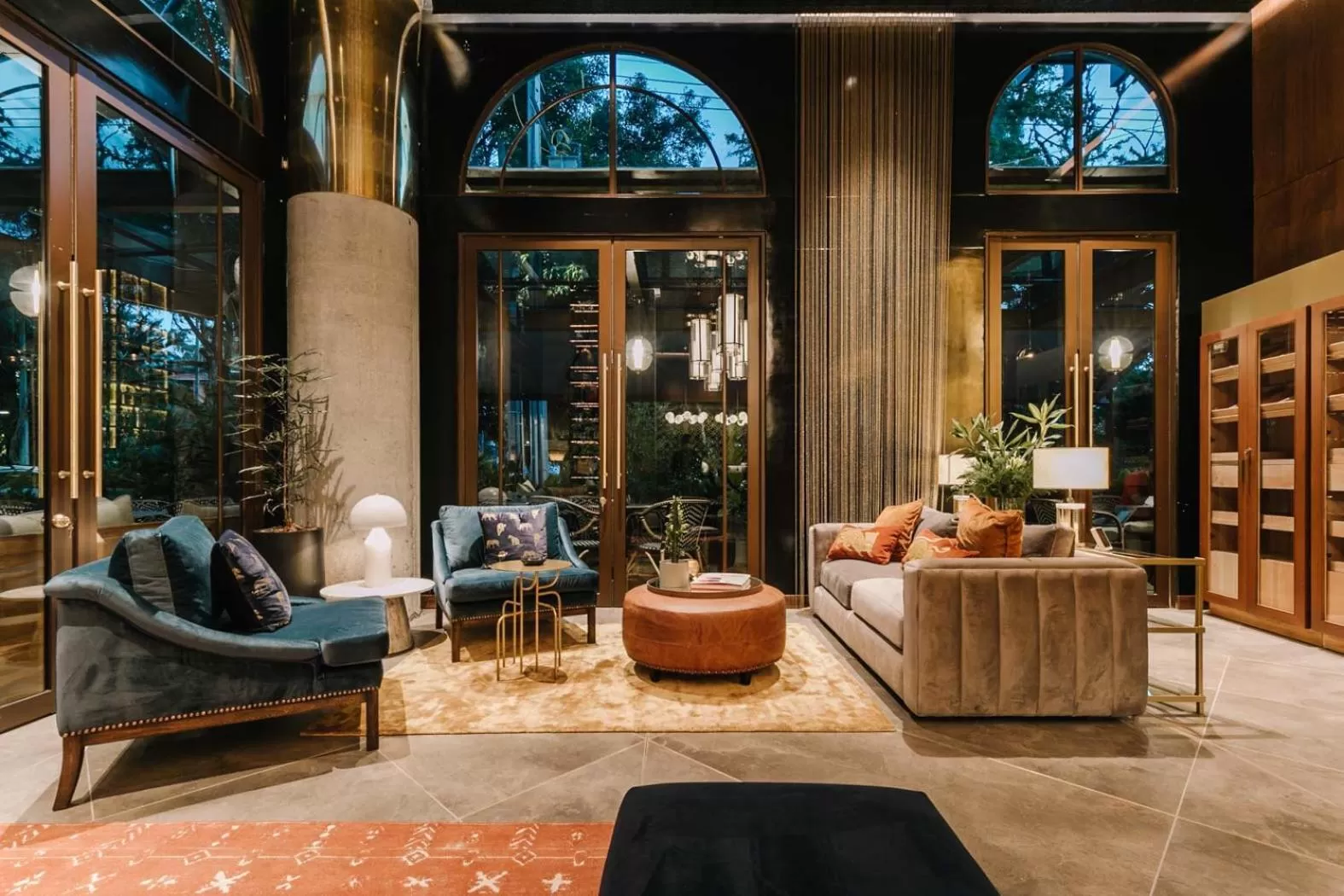 Lobby or reception in Hotel Marquee Medellín