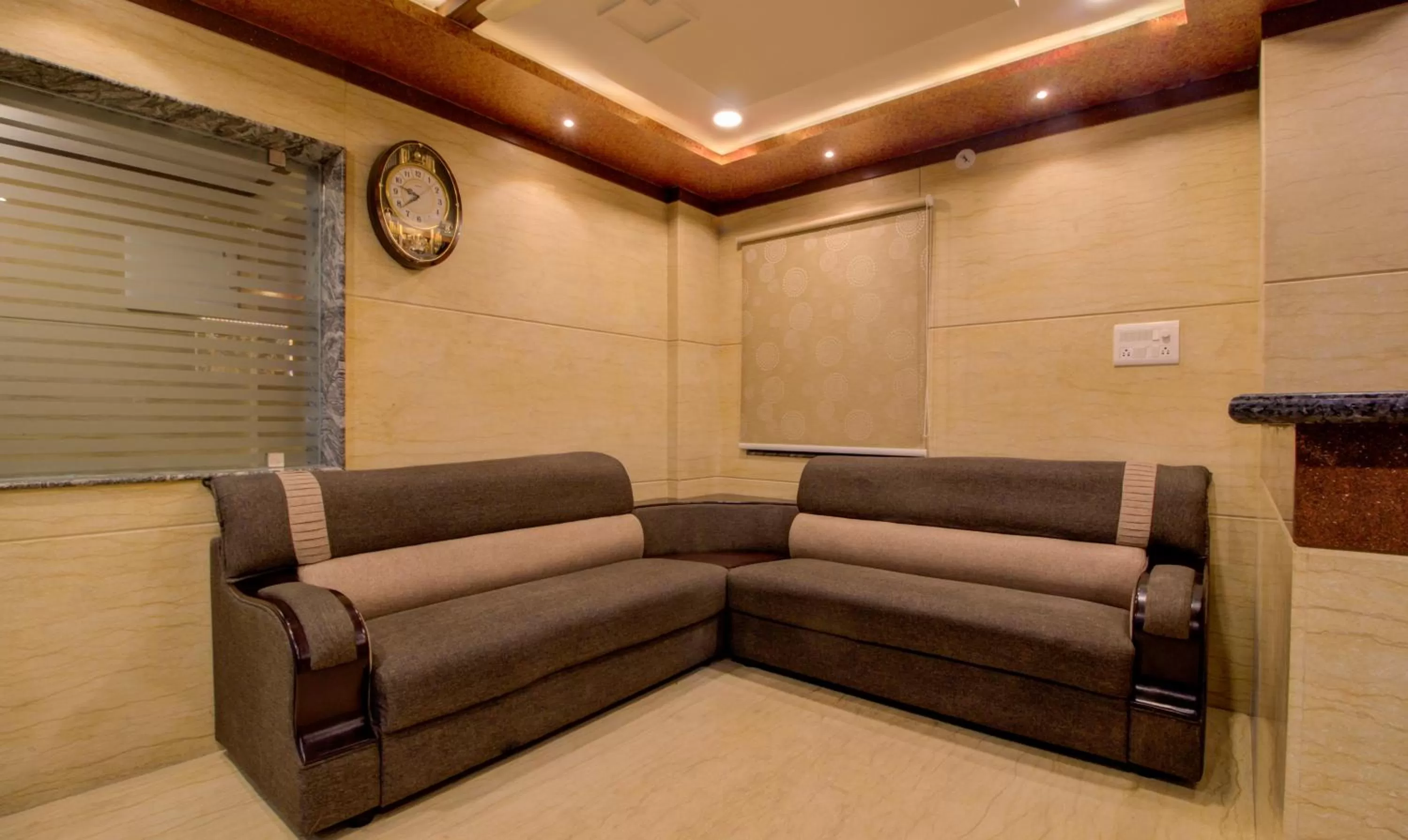 Seating area in Treebo Sls Grand