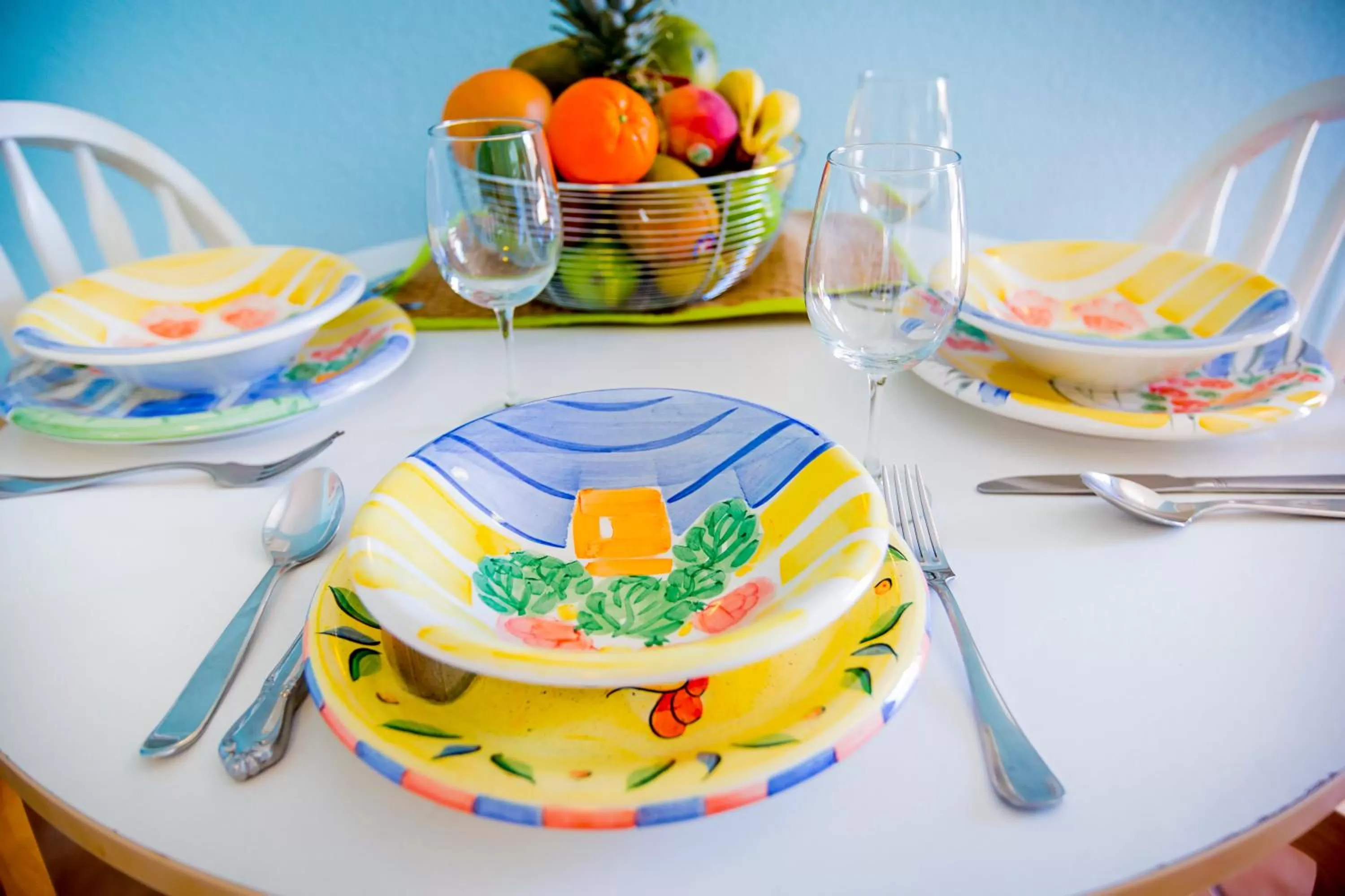 Patio in Leucadia Beach Inn