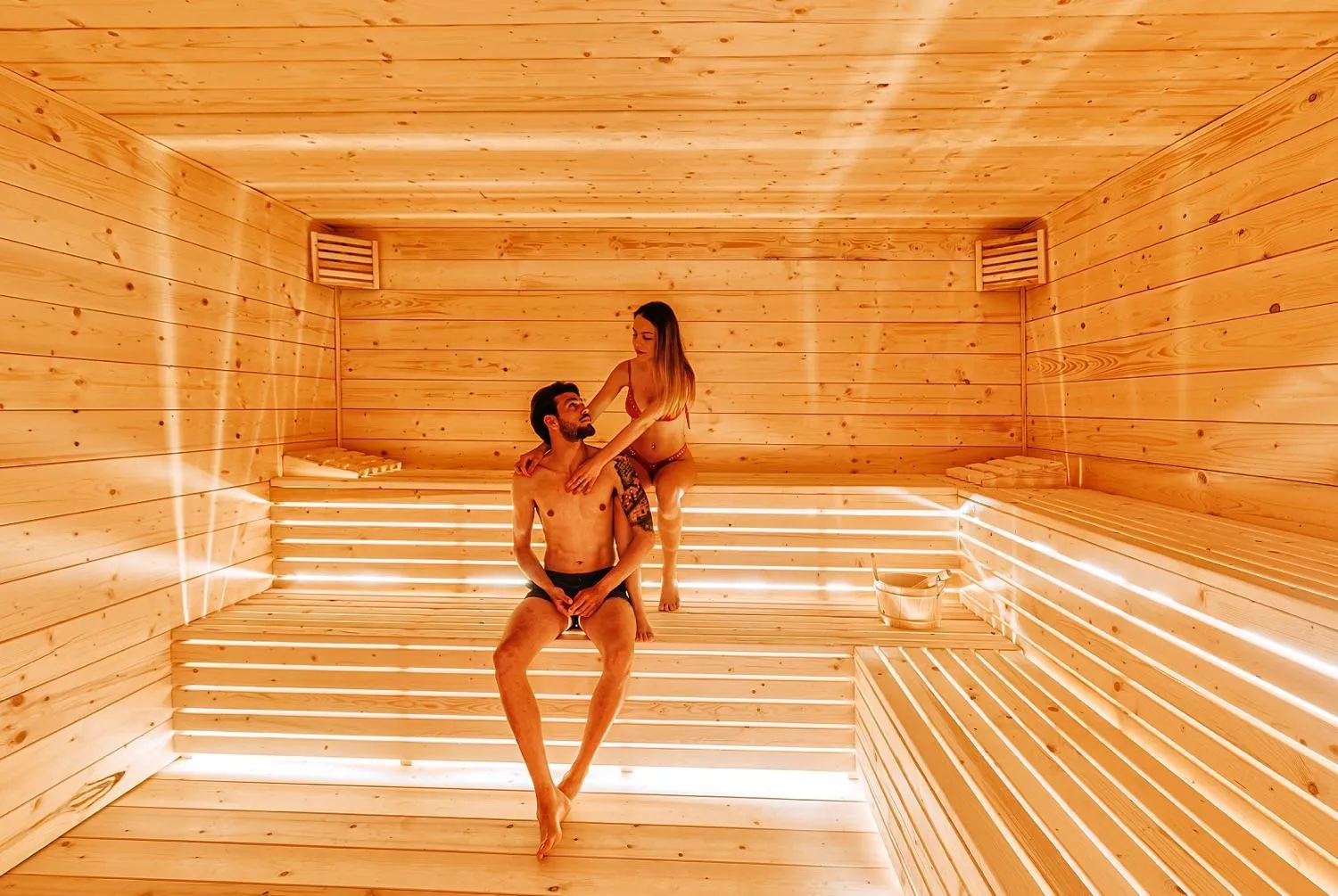 Sauna in Royal Sunset Hotel