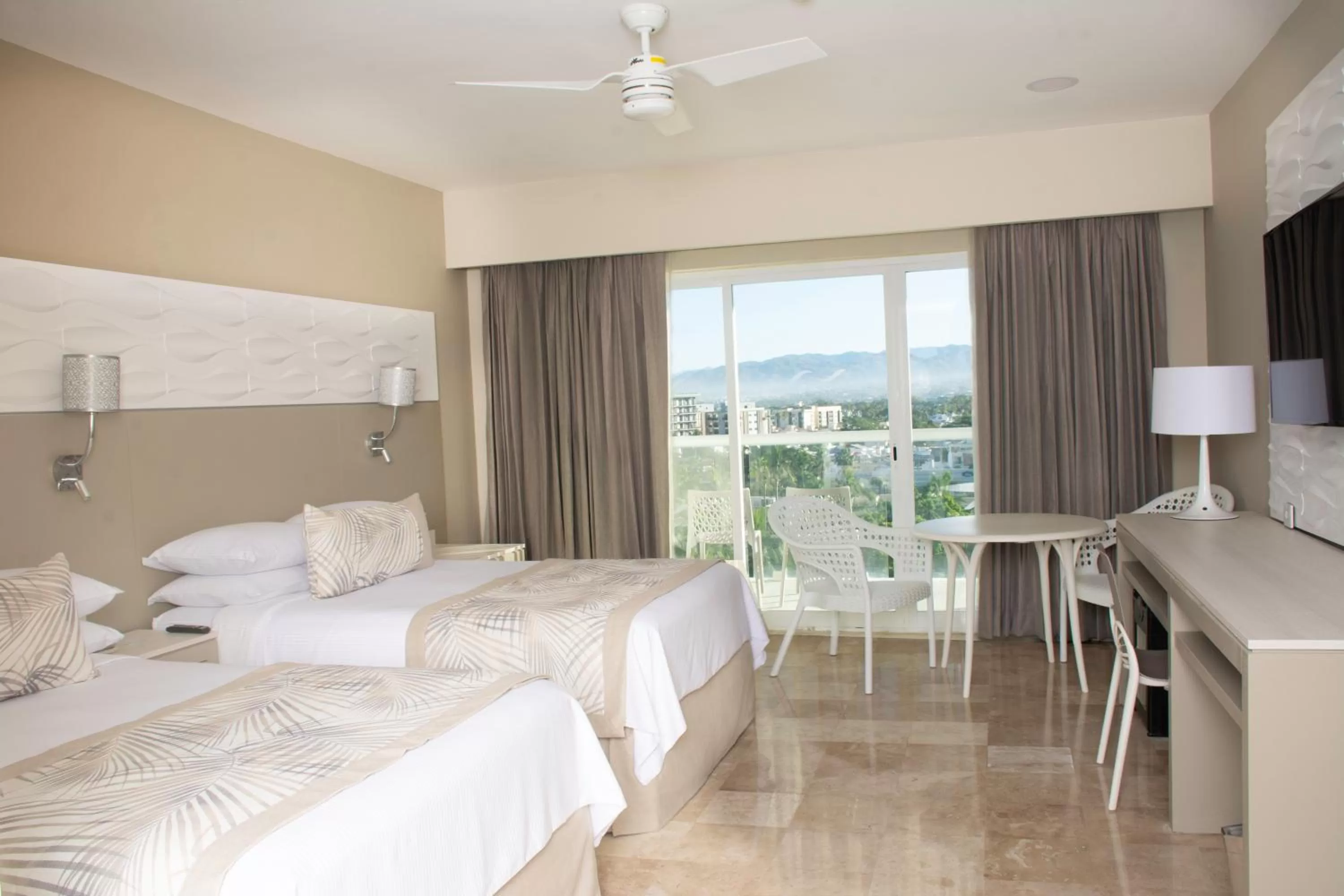 Bed in Krystal Grand Puerto Vallarta - All Inclusive