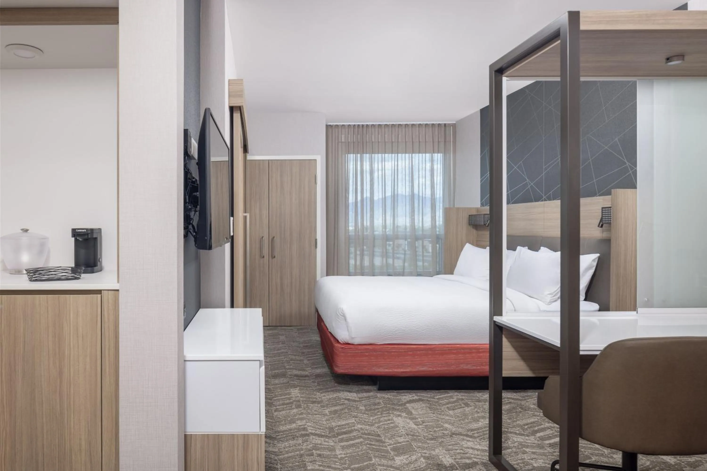 Bedroom, Bed in SpringHill Suites by Marriott Tucson at The Bridges