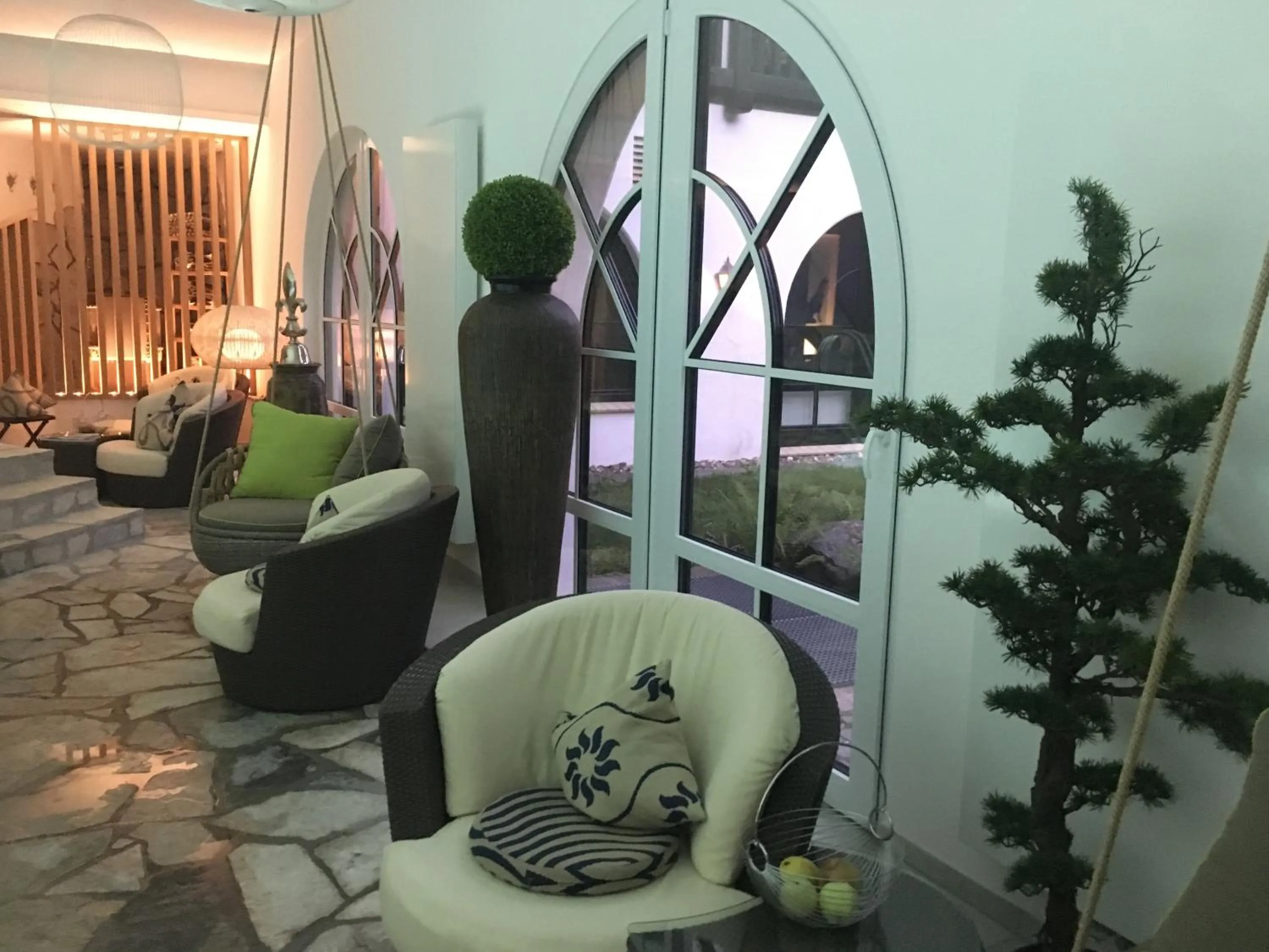 Decorative detail in Relais & Châteaux Jagdhof Glashütte