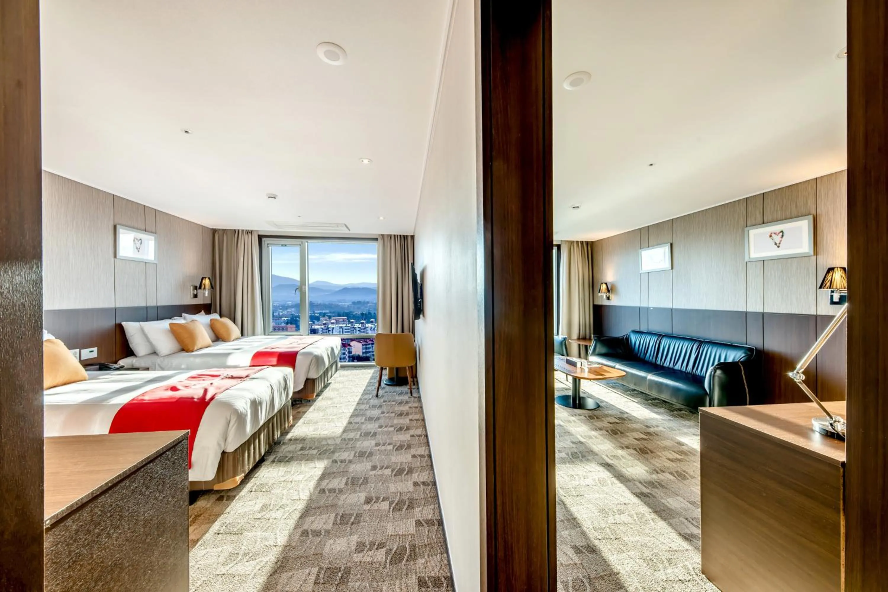 Bed in Ramada by Wyndham Jeju City Hall