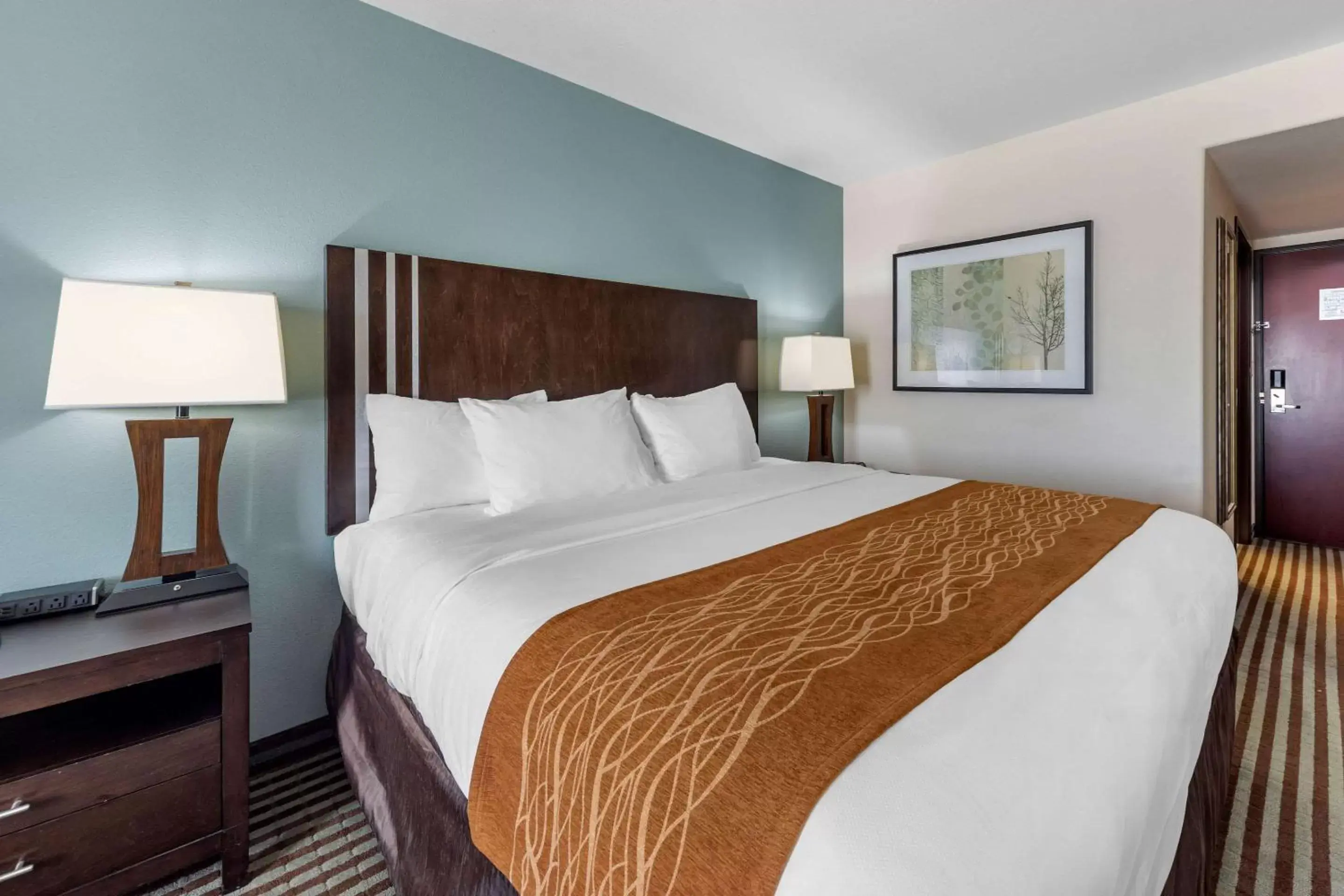 King Room - Non-Smoking in Comfort Inn & Suites Perry I-35 King Room - Non-Smoking in Comfort Inn & Suites Perry I-35