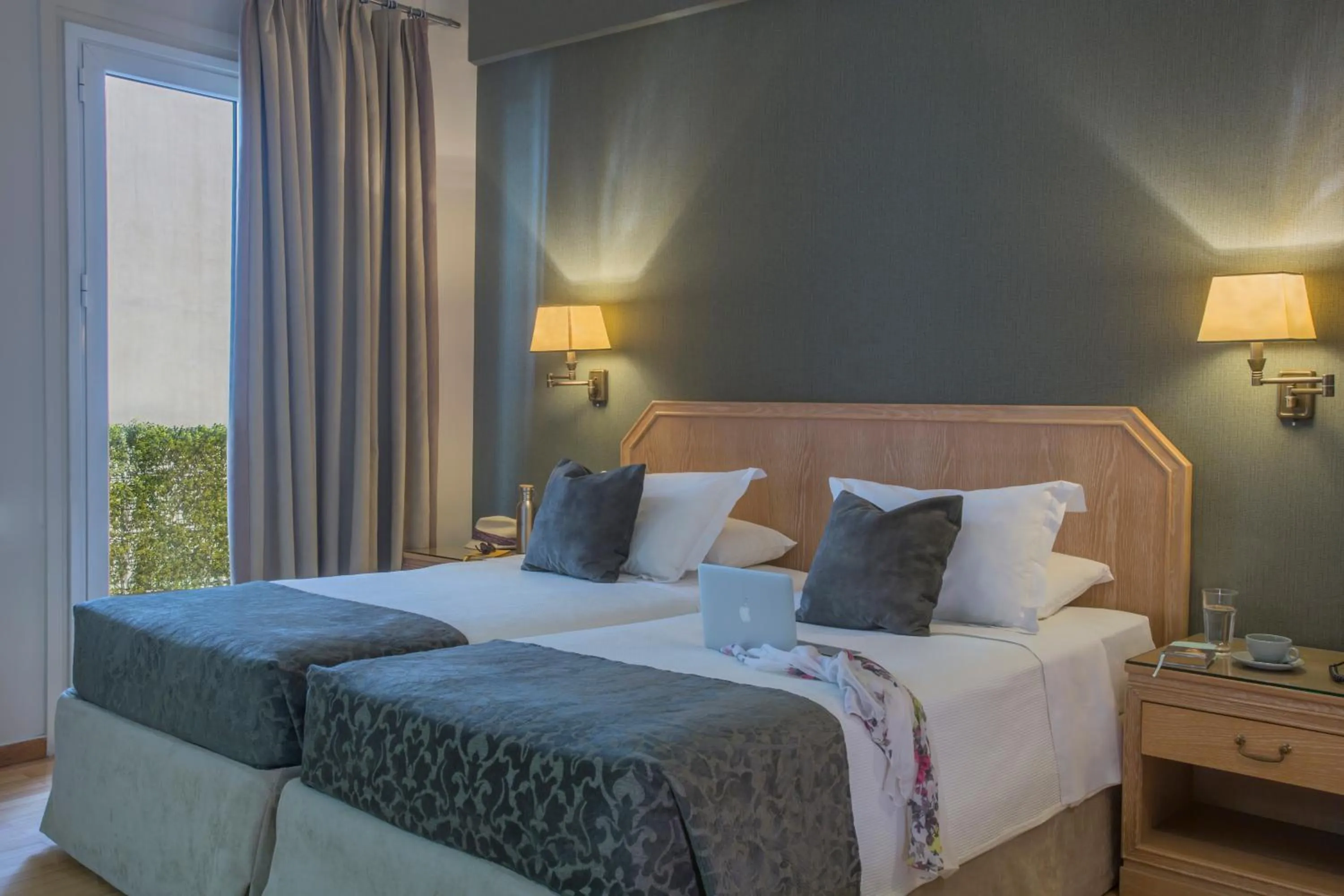 Bed in Delice Hotel - Family Apartments