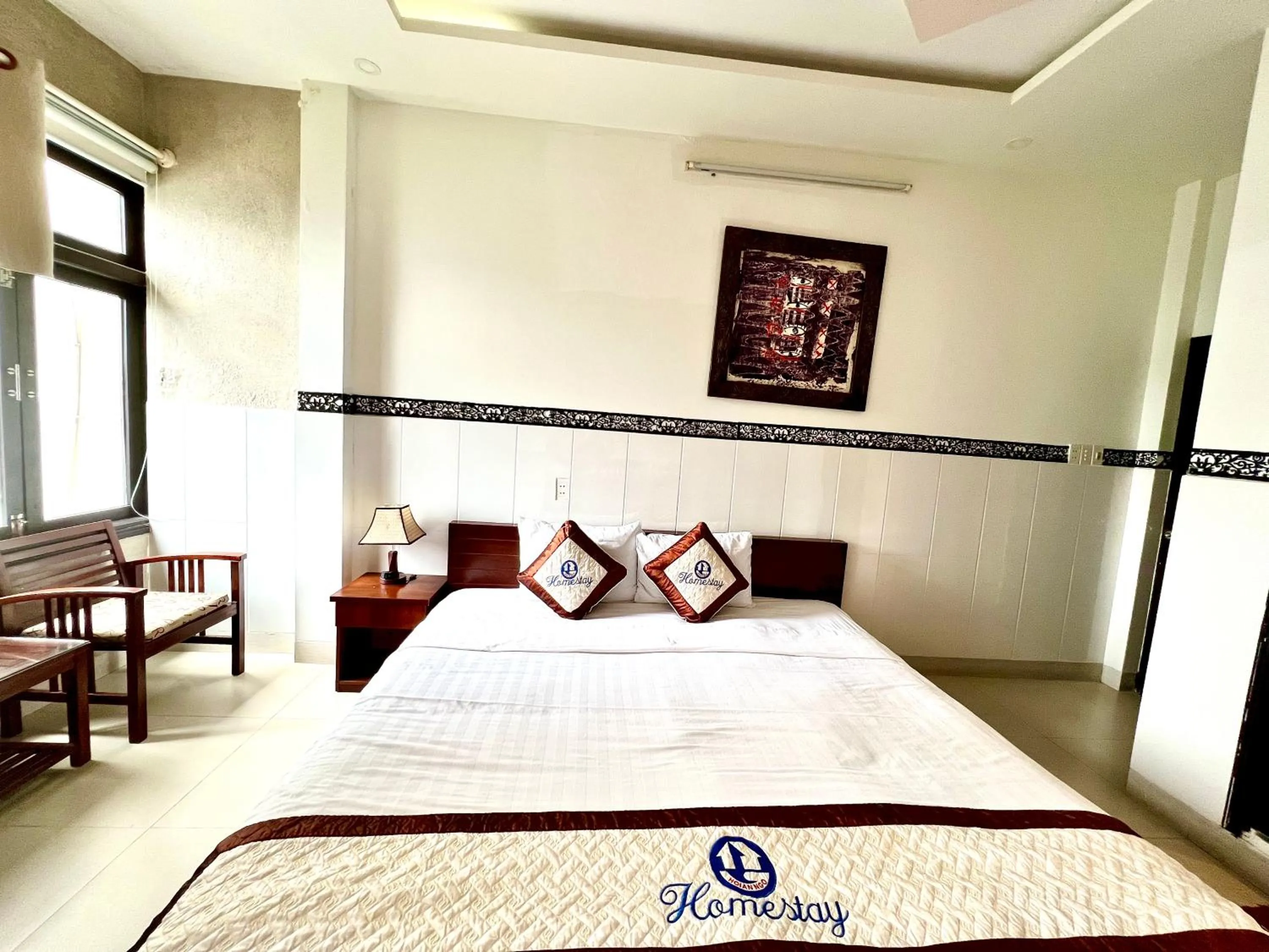 Bed in Hoi An Ngo Homestay