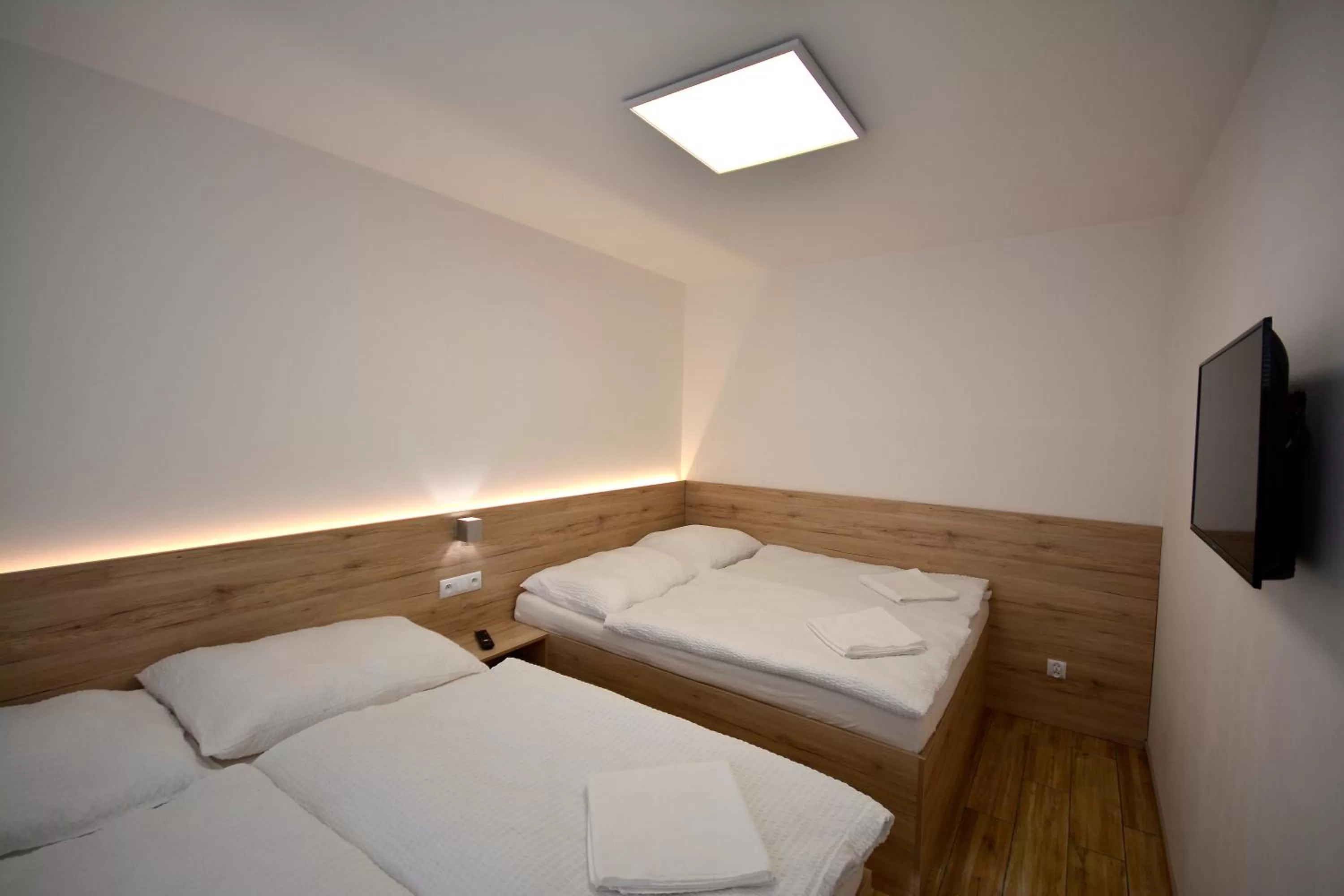 Bed in Hotel U Kociana