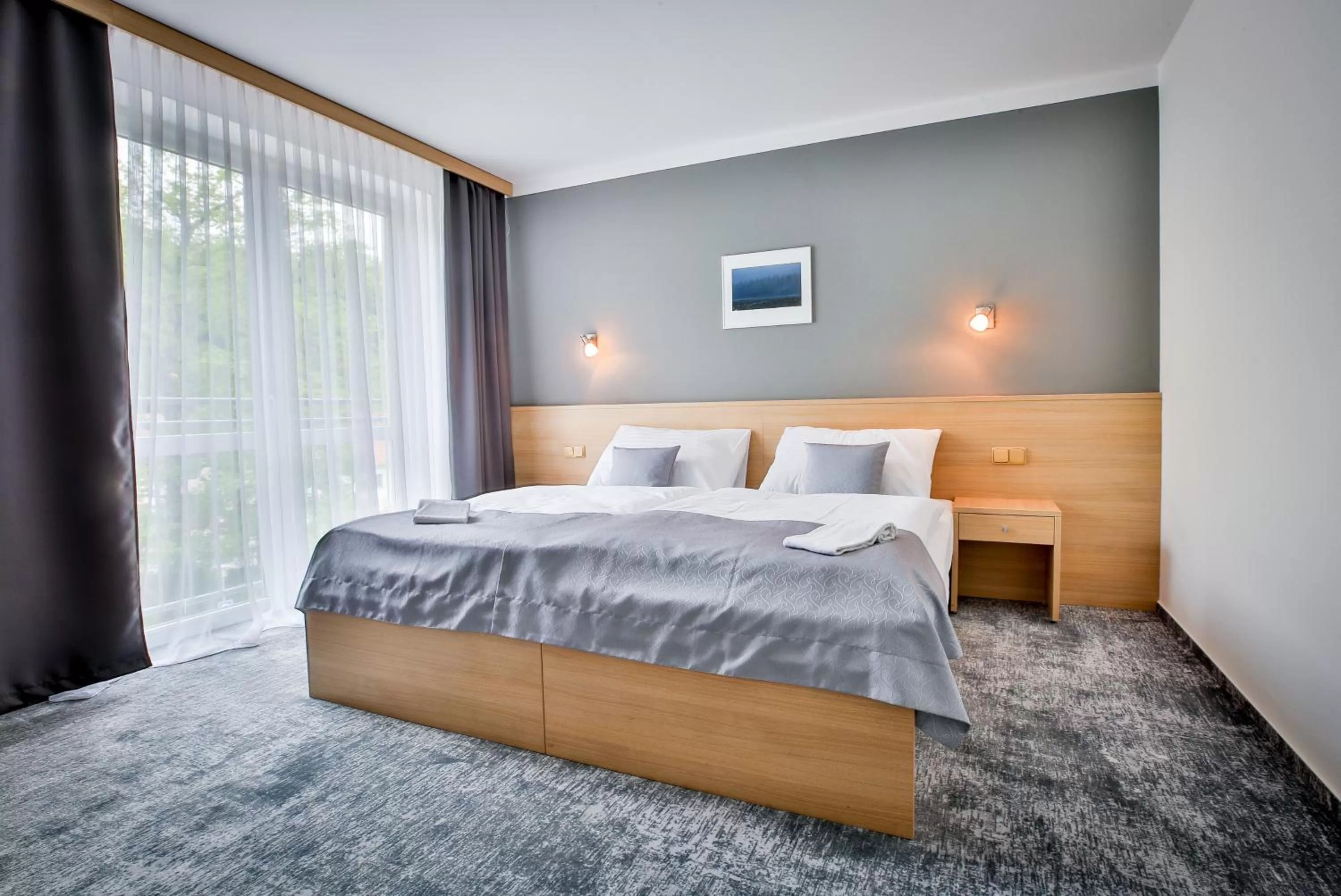 Bed in LH Parkhotel Hluboka Nad Vltavou Congress & Wellness