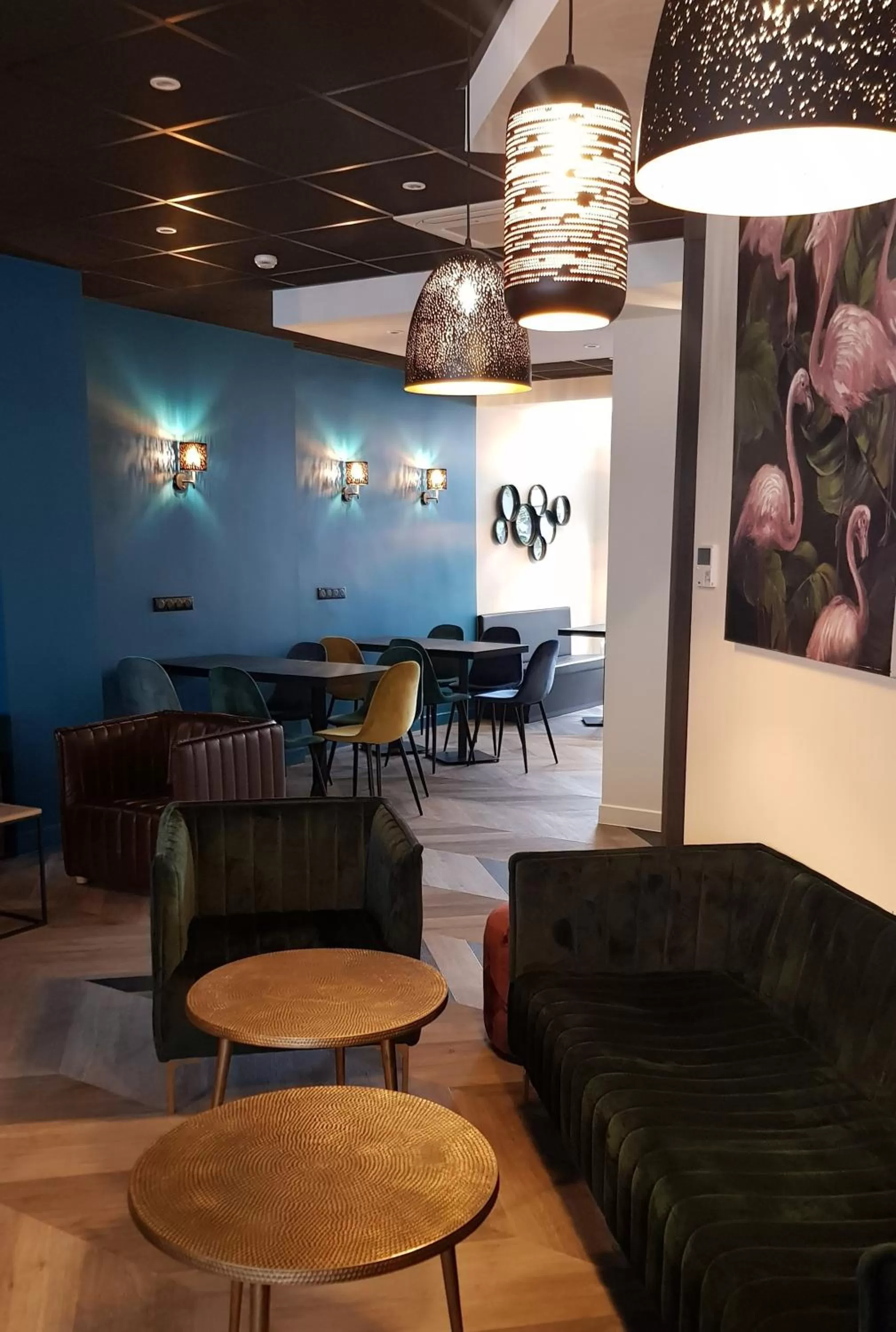 Living room in Hotel de Champagne