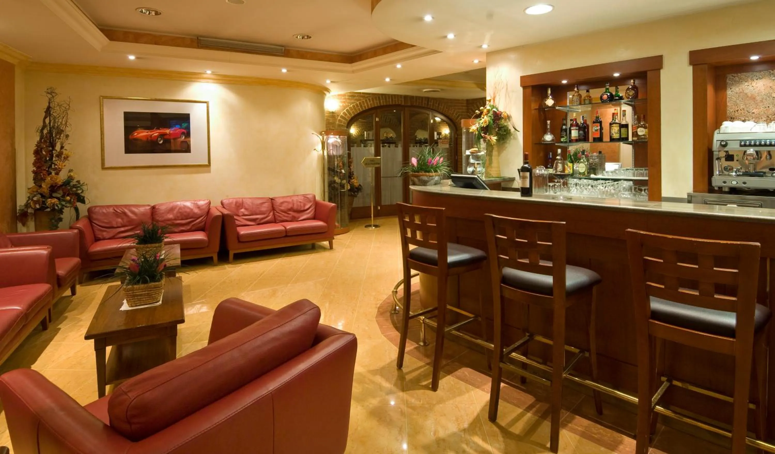 Lounge or bar in AS Hotel Monza