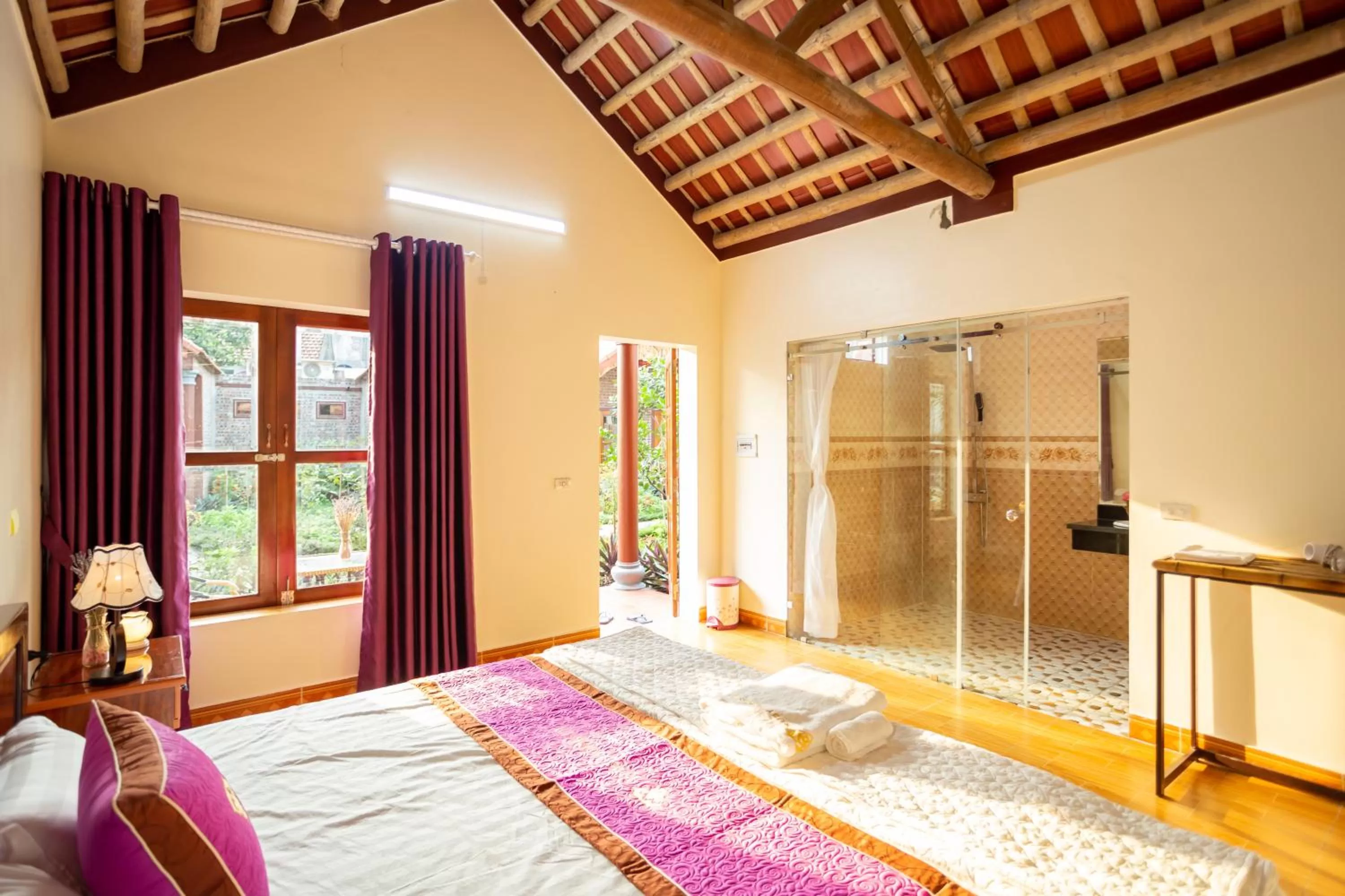 Photo of the whole room, Bed in Ruby Homestay