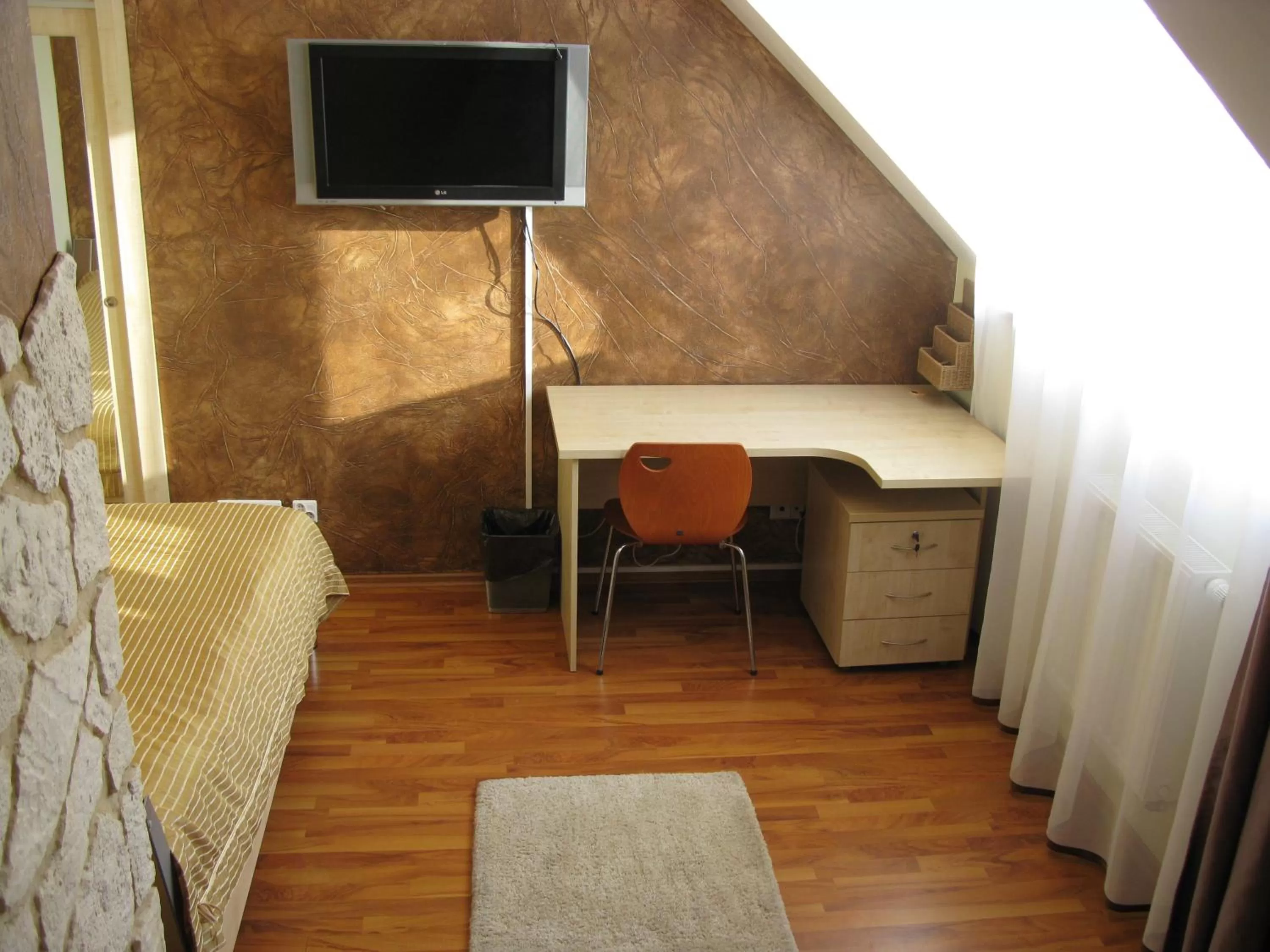 Seating area, TV/Entertainment Center in Motel Górno