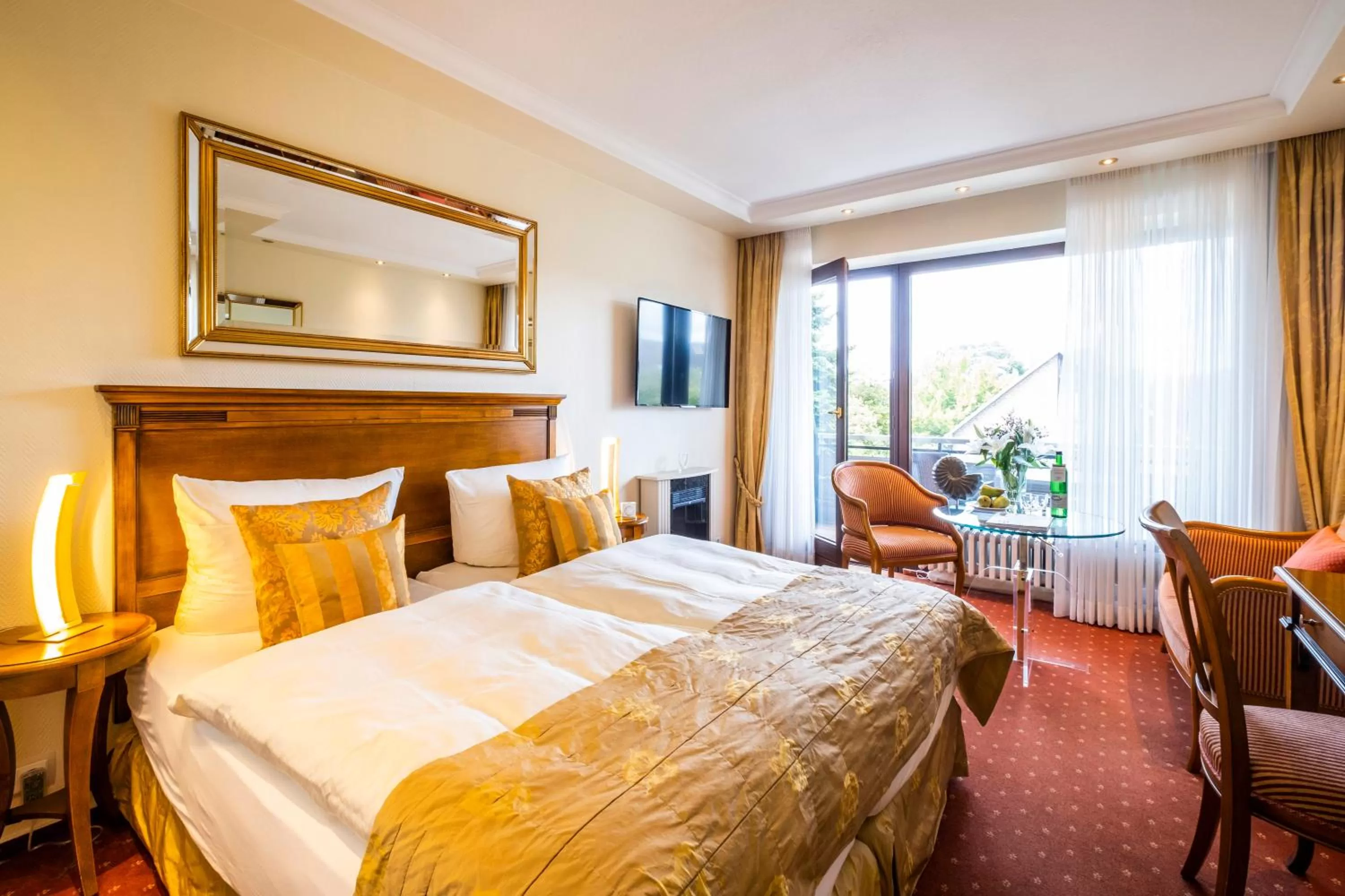 Comfort Apartment with Garden View in Hotel Apartments Büngers - Mein Refugium am Meer mit Sommerstrandkorb