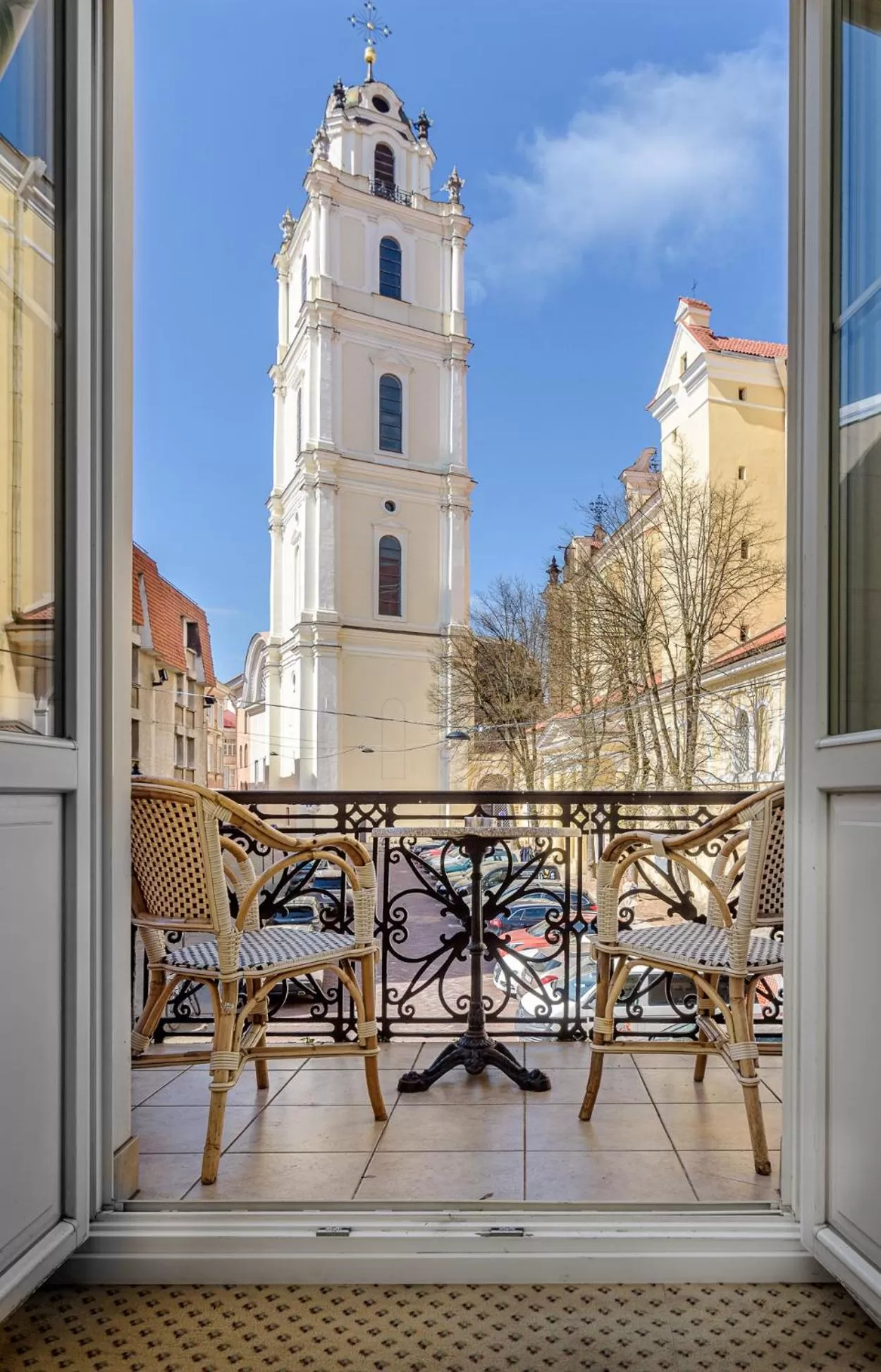Balcony/Terrace in NARUTIS Hotel - Small Luxury Hotels of The World