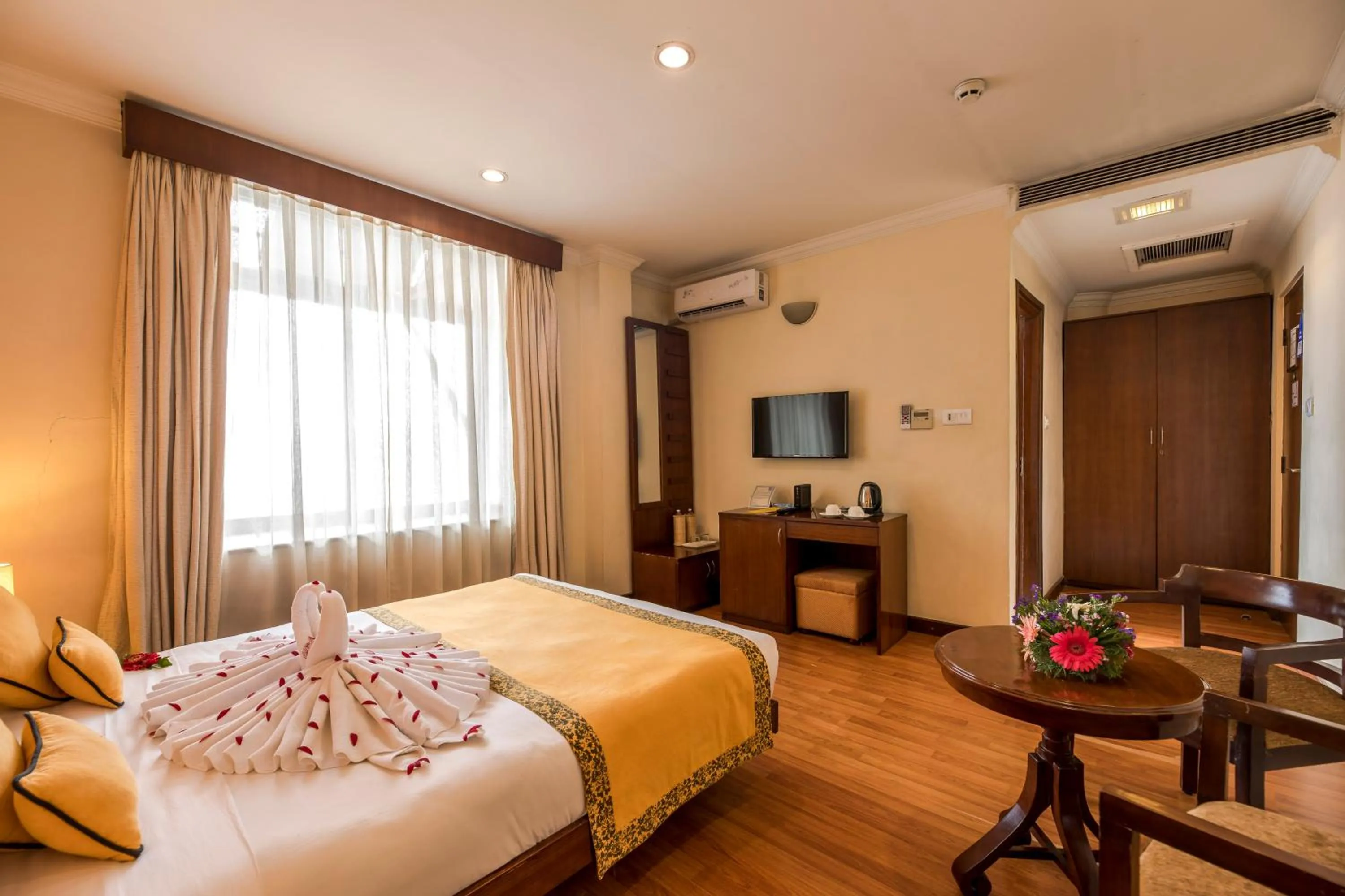 Bed in Airport Hotel