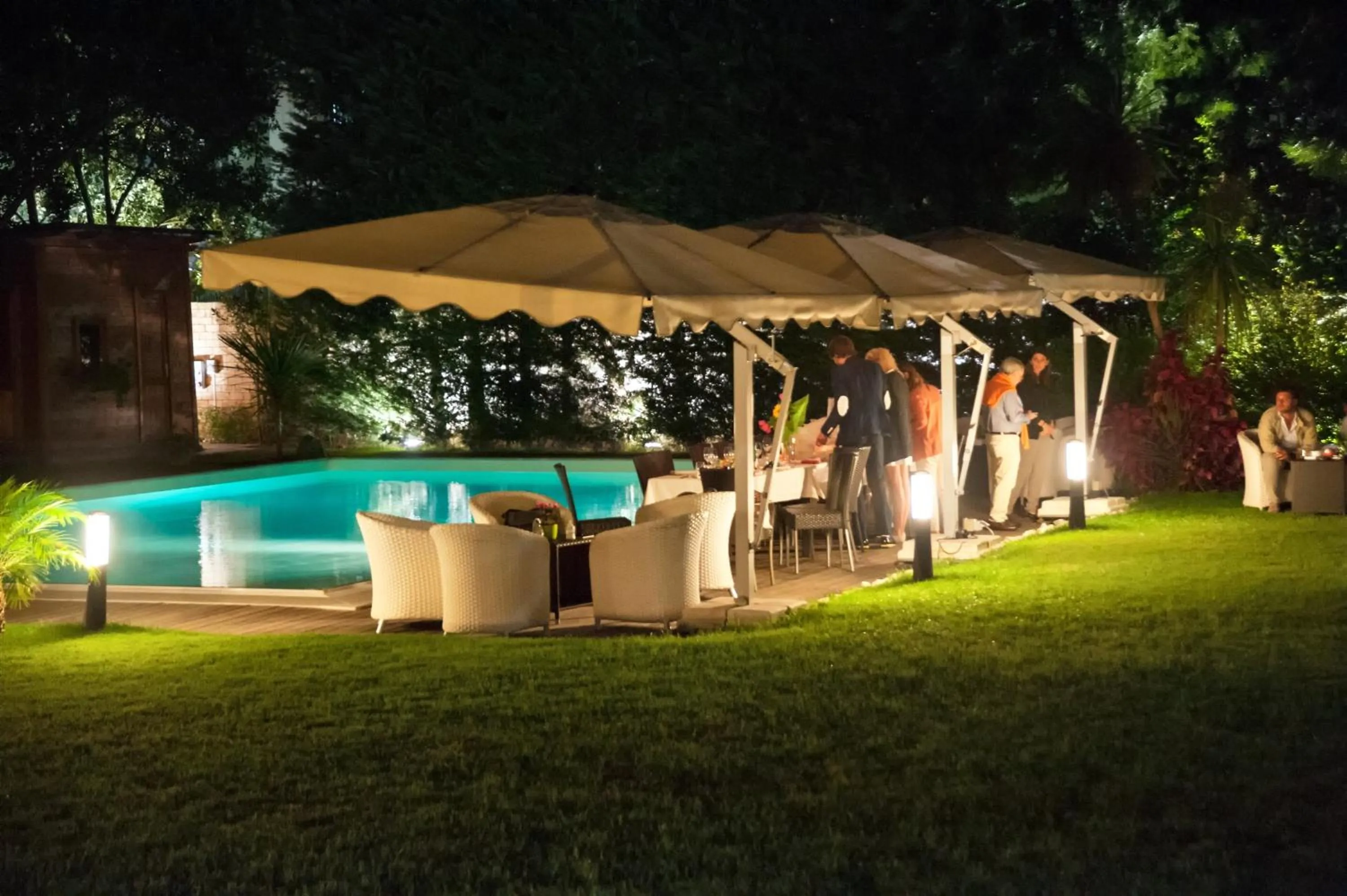 Facade/entrance in Villa Maria Cristina