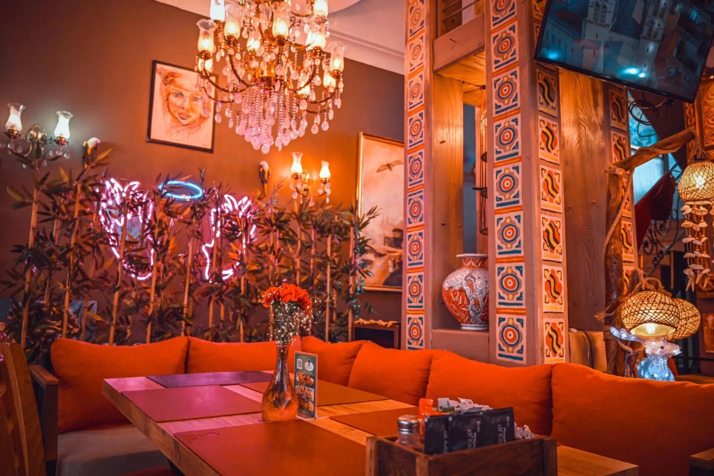 Living room in Ethnica Hotel Old City