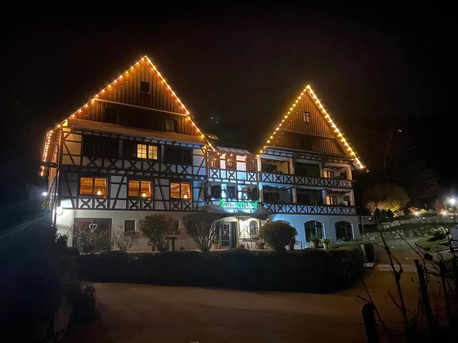 Property Building in RelaxHotel Tannenhof