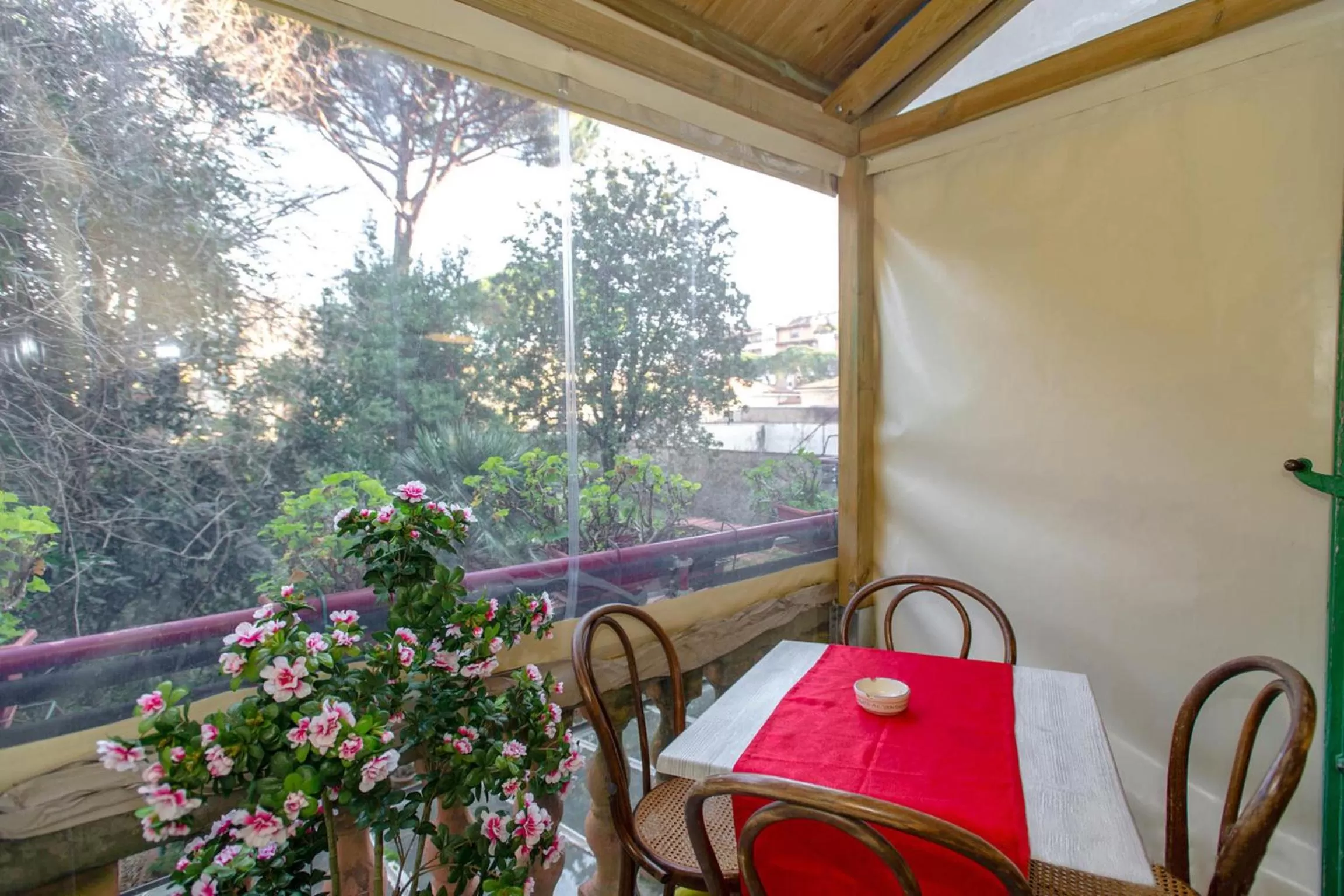 Balcony/Terrace in Hotel Masaccio