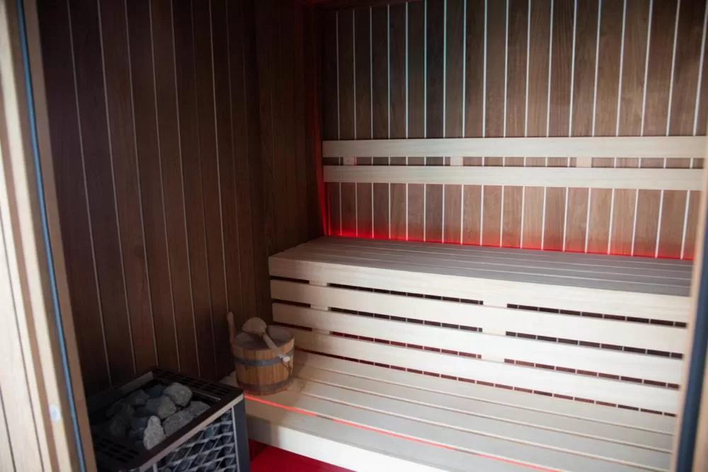 Sauna in Hotel Les Dunes