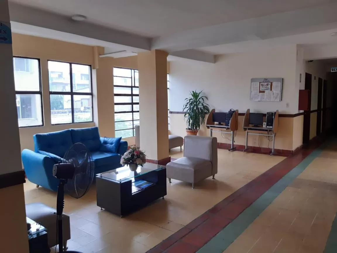Living room in Hotel El Andino