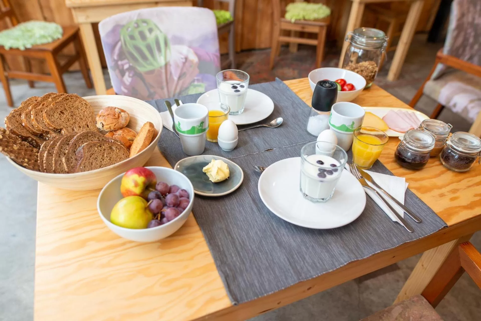 Breakfast in sport B&B De Veluwezoom