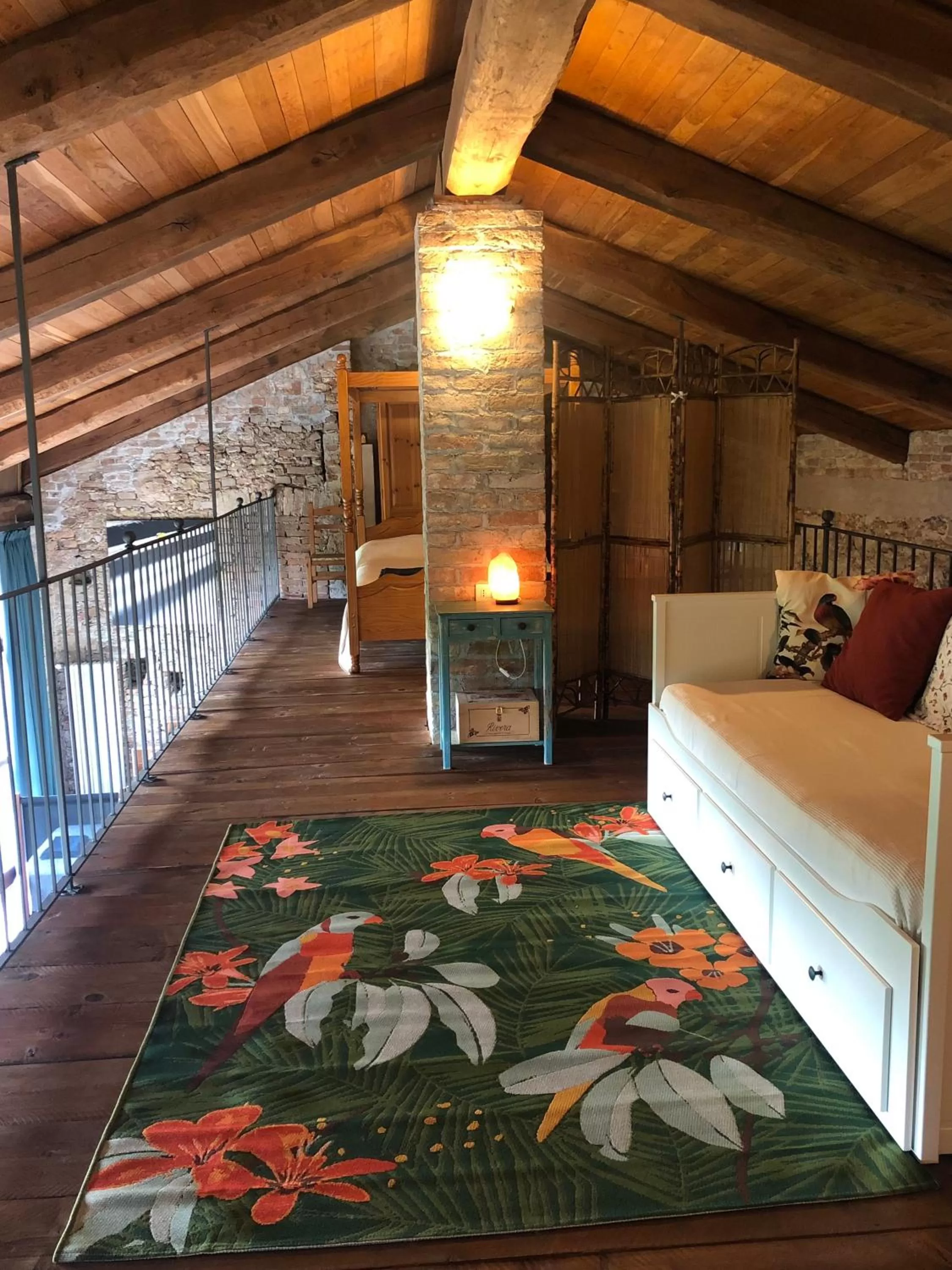 Living room, Bed in MARSAM locanda