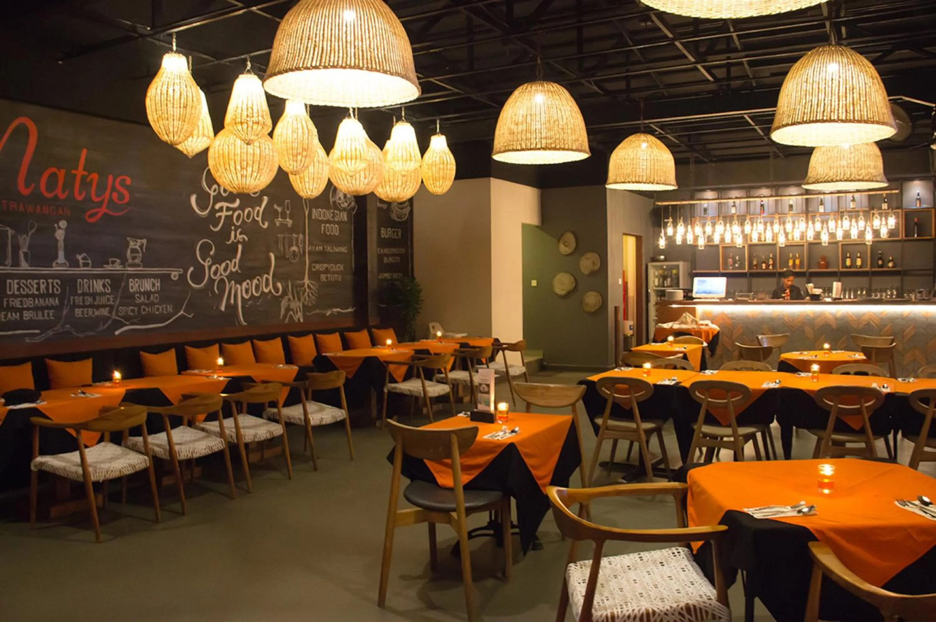 Restaurant/places to eat in Natya Hotel Gili Trawangan