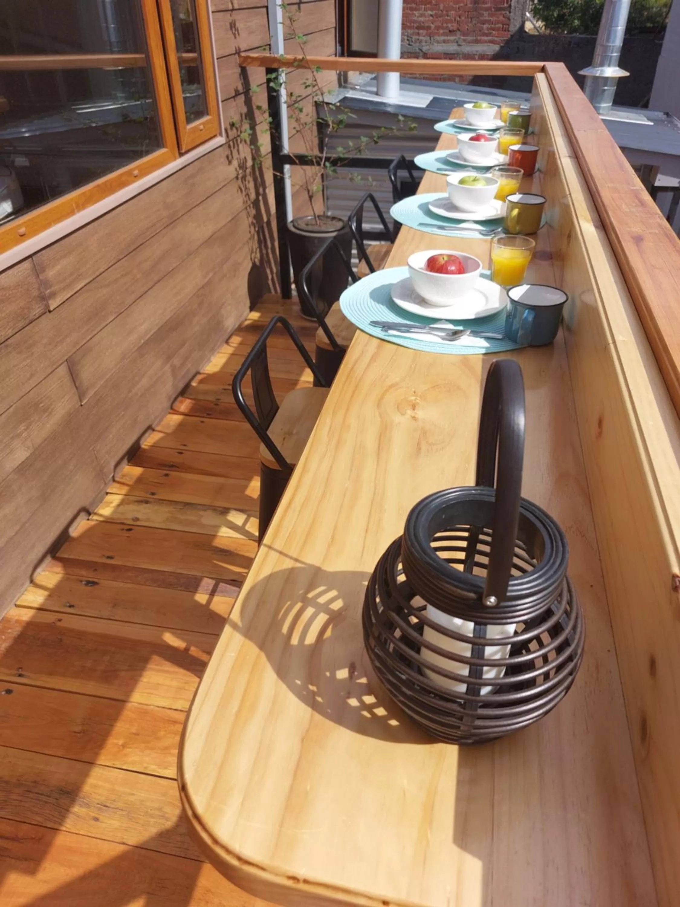 Balcony/Terrace in Hostal Buenavista Patagonia