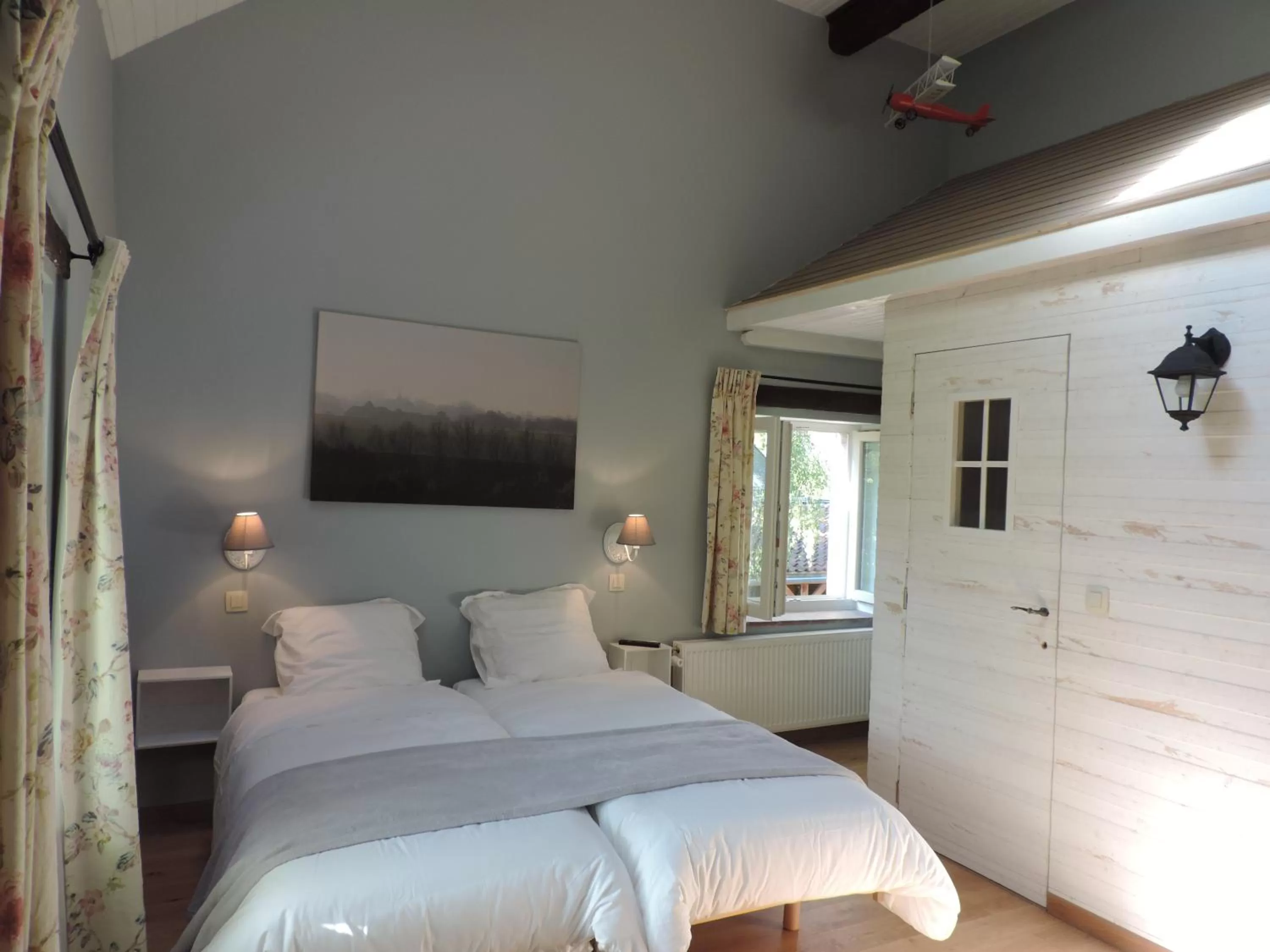 Bedroom, Bed in B&B Le Valangré