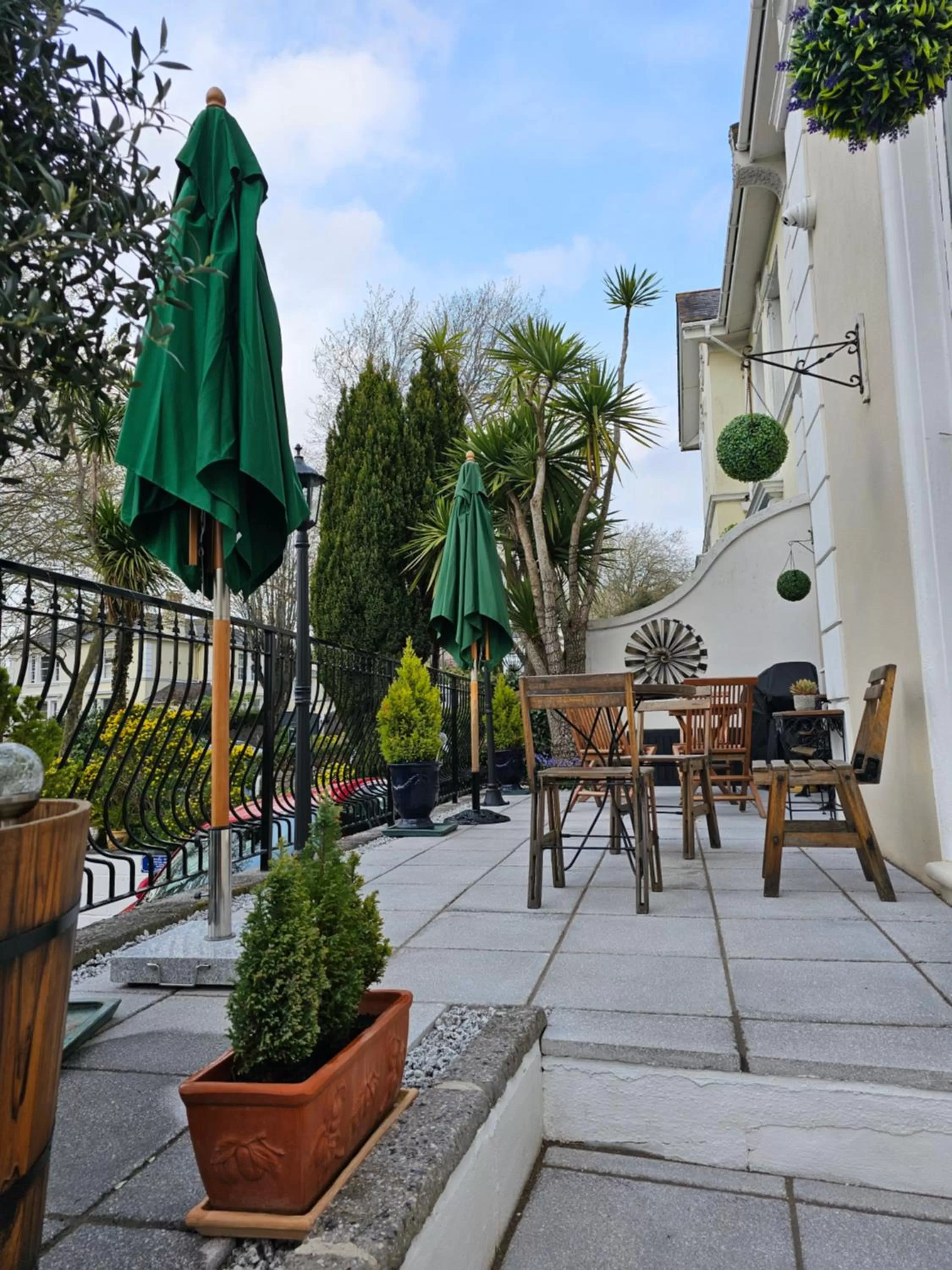 Patio in Melba House