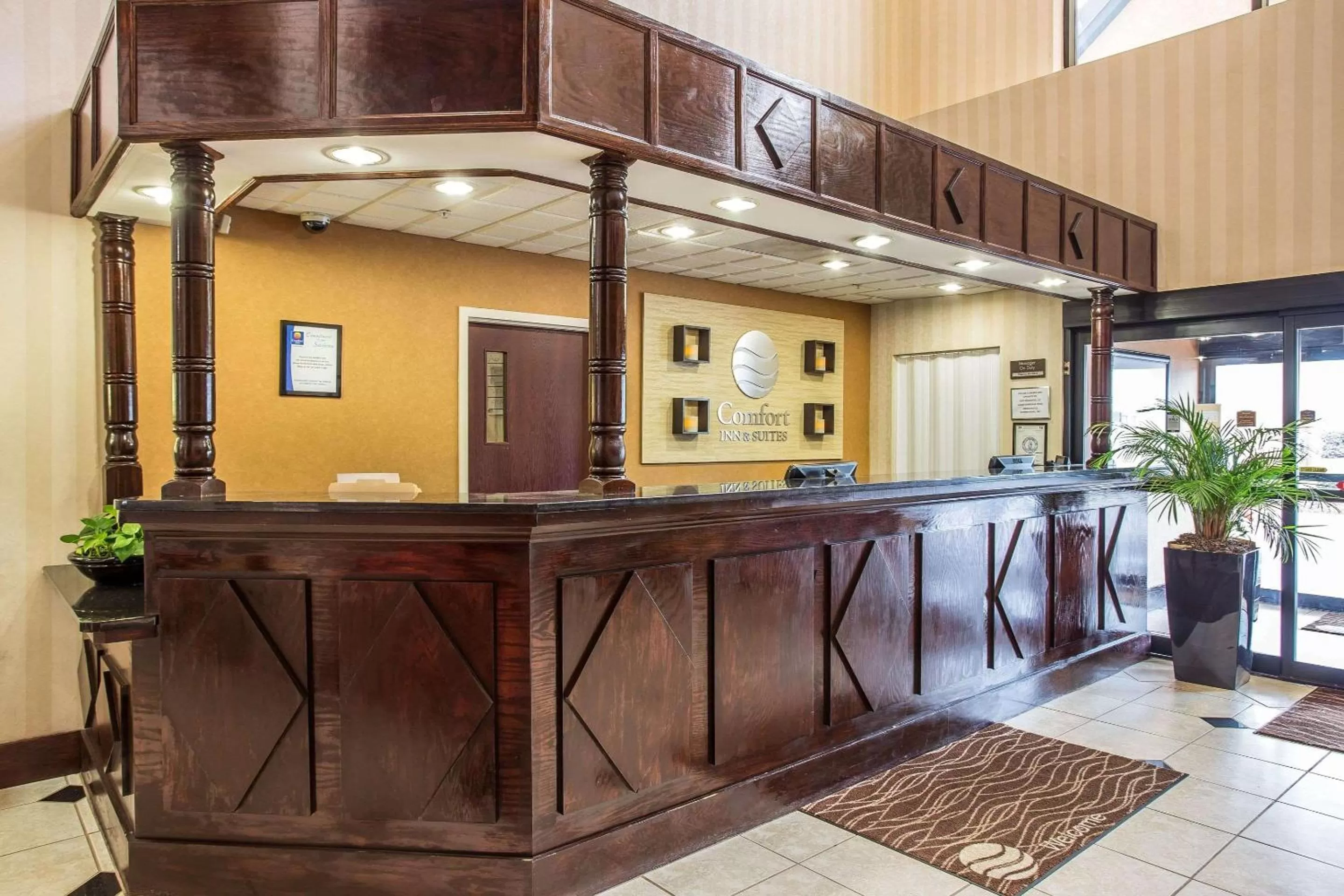 Lobby or reception in Comfort Inn & Suites FtJackson Maingate