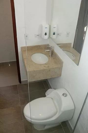 Decorative detail, Bathroom in Finca Hotel Guali Santafe