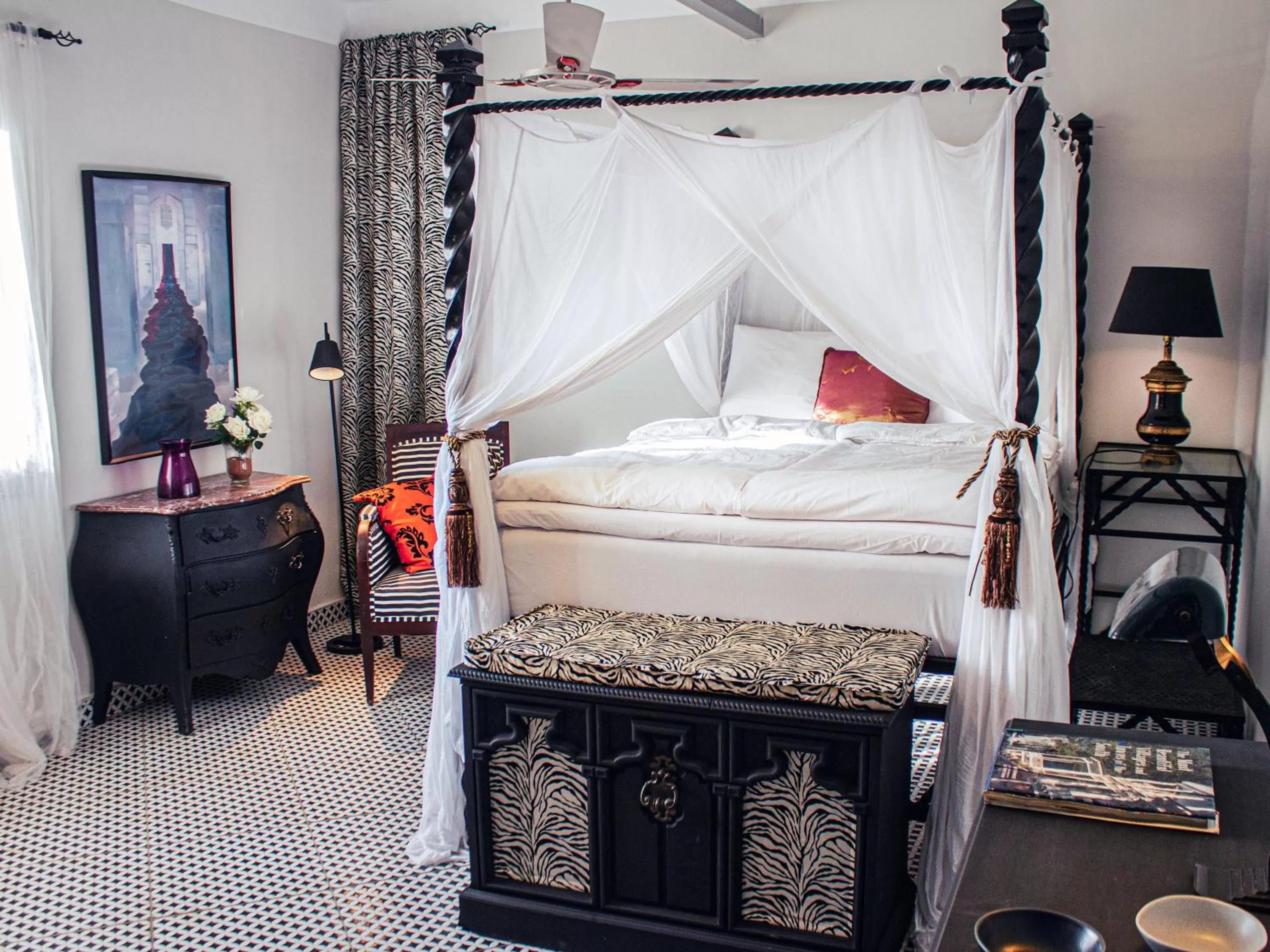 Bed in RoofTop Boutique Hotel Adults Only