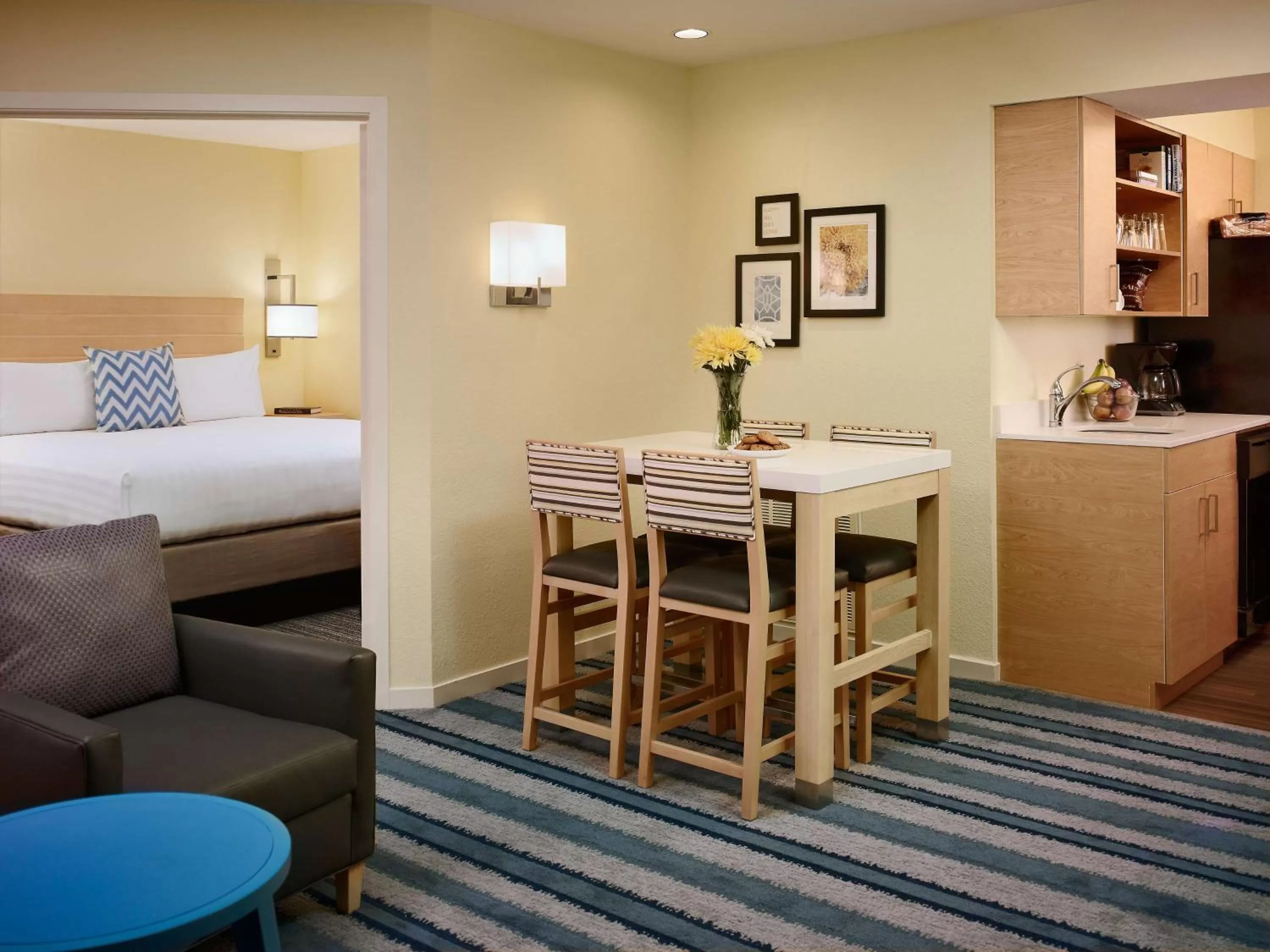One-Bedroom King Suite - Non-Smoking in Sonesta ES Suites Chicago - Schaumburg