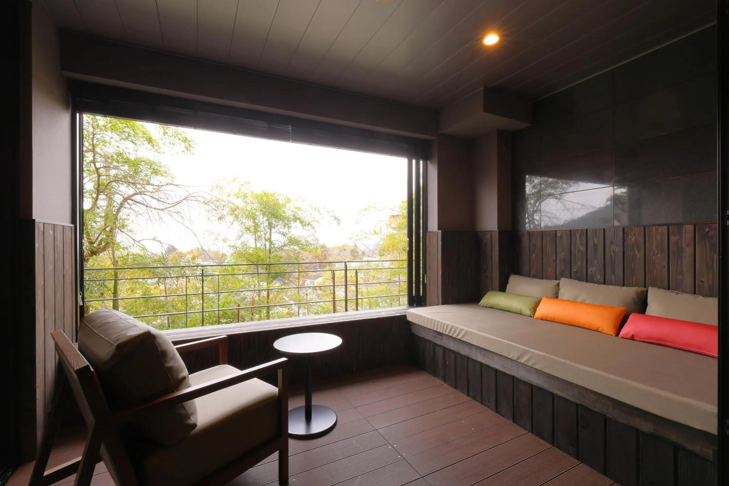 Balcony/Terrace in Arima Onsen Taketoritei Maruyama