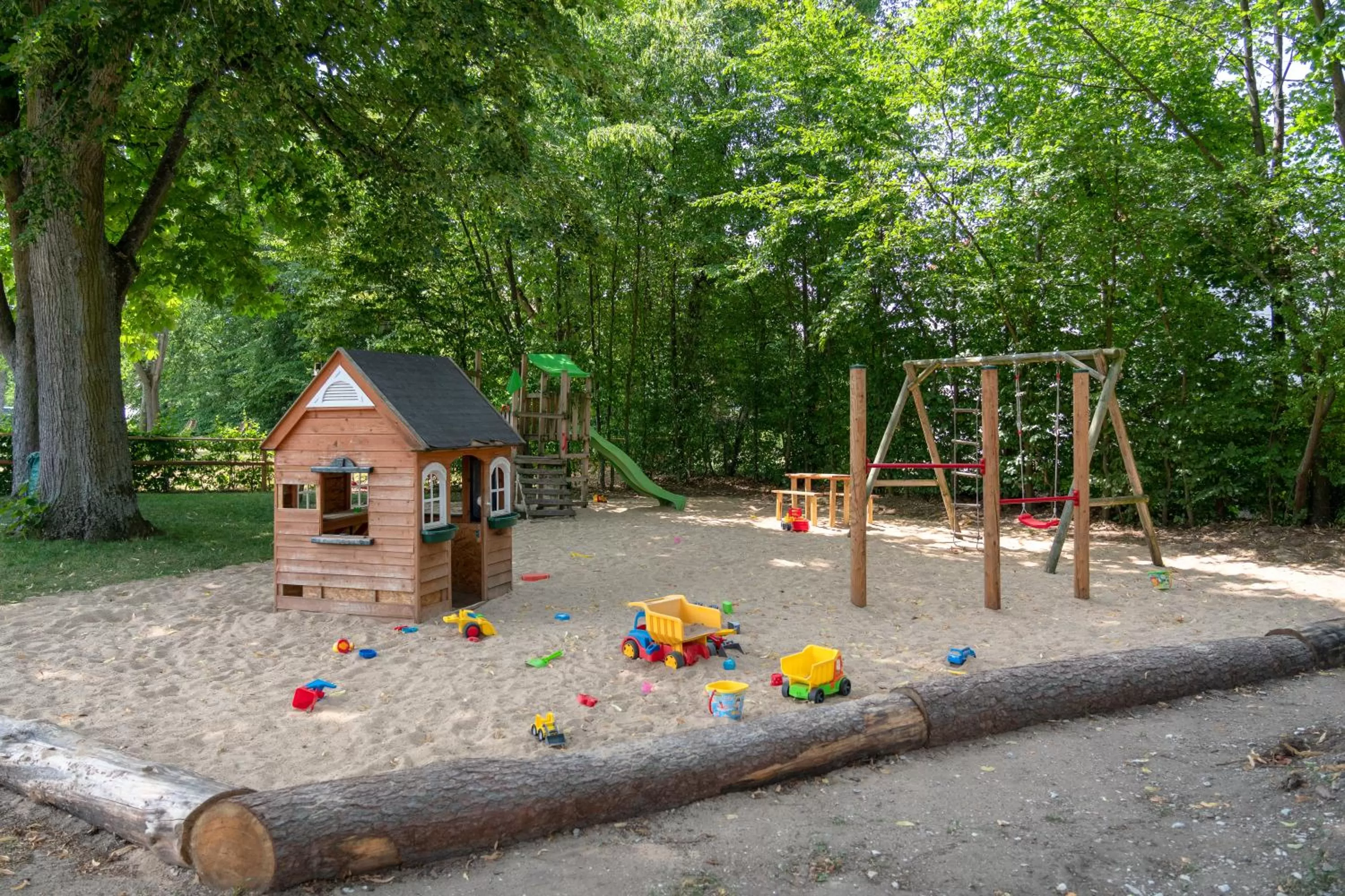 Children play ground, Children's Play Area in Landgasthof Mörsbergei