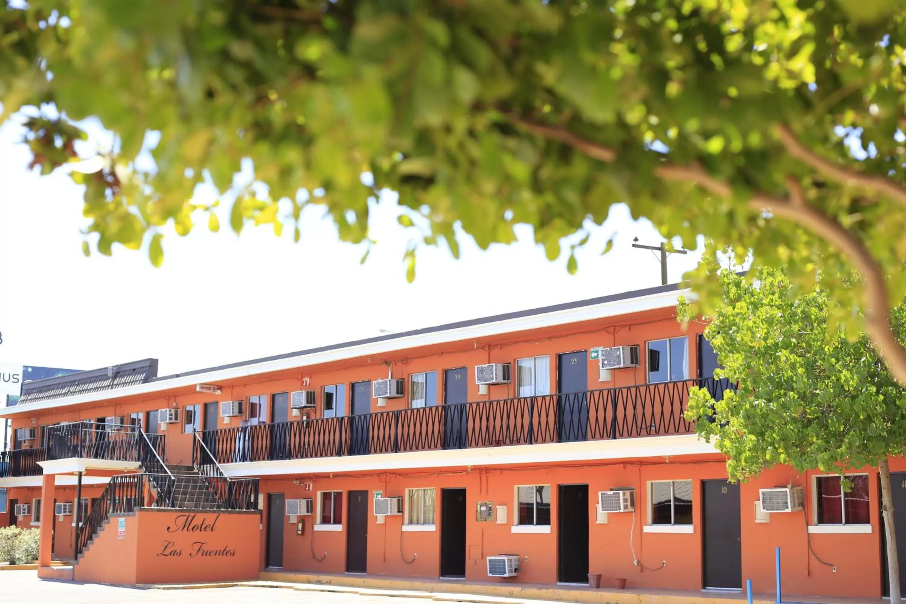 Property building in Motel Las Fuentes