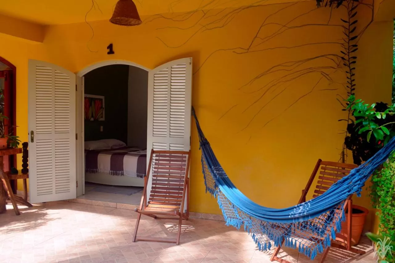 Patio in Pousada Capim Melado